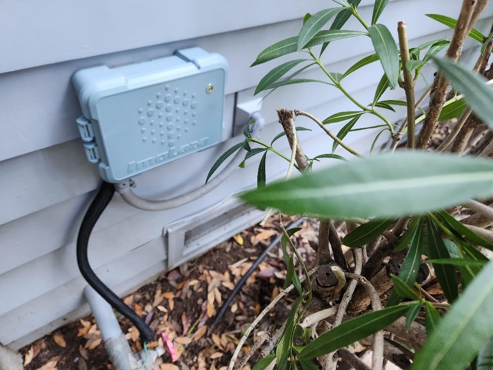 ImoLaza Outdoor Smart Sprinkler Controller, 8-Zone WiFi Irrigation Controller with Hyper-Local Weather, App Remote Control, Works w/ Alexa, Auto Watering, Rain/Freeze/Wind Skip, Smart Fault Detection customer photo 2