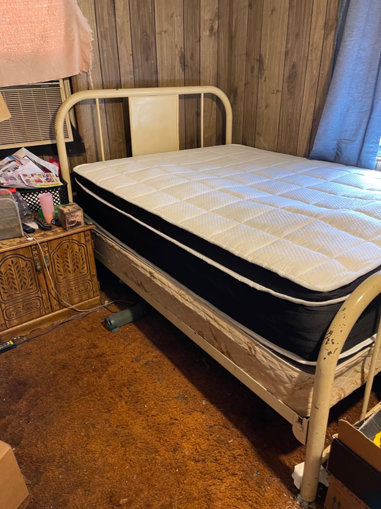 Ayeawo Firm California King Mattress in a Box, 12 Inch Cal King Hybrid Mattress with Gel Memory Foam and Pocket Spring, Motion Isolation & Pressure Relief, California King Bed Upgraded Support Customer Review Ayeawo Firm California King Mattress in a Box, 12 Inch Cal King Hybrid Mattress with Gel Memory Foam and Pocket Spring, Motion Isolation & Pressure Relief, California King Bed Upgraded Support - Customer Photo 1