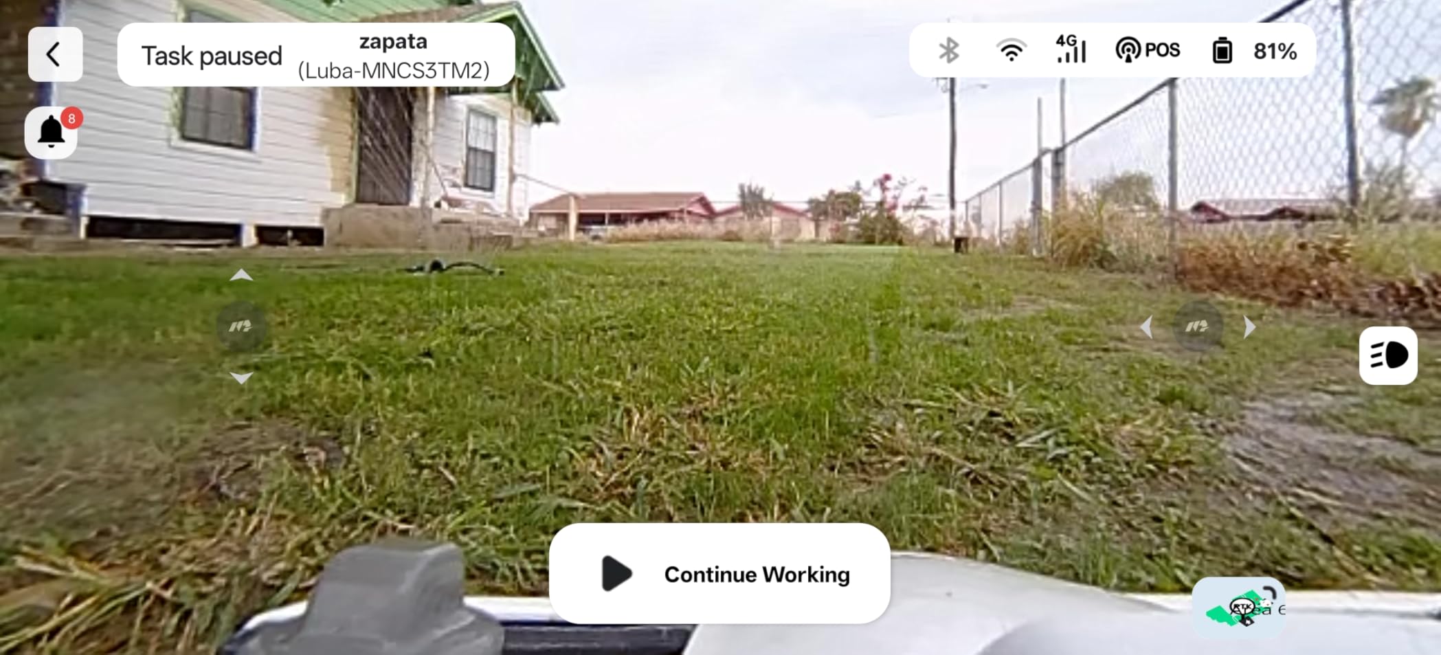 (2026 NEW) Mammotion LUBA mini 2 AWD 1500H Robot Lawn Mower with Garage, for 0.37 Acres, 360° LiDAR+Dual-Camera AI Vision, 80% Slope, DropMow, 20 Multi-Zone Management customer photo 2