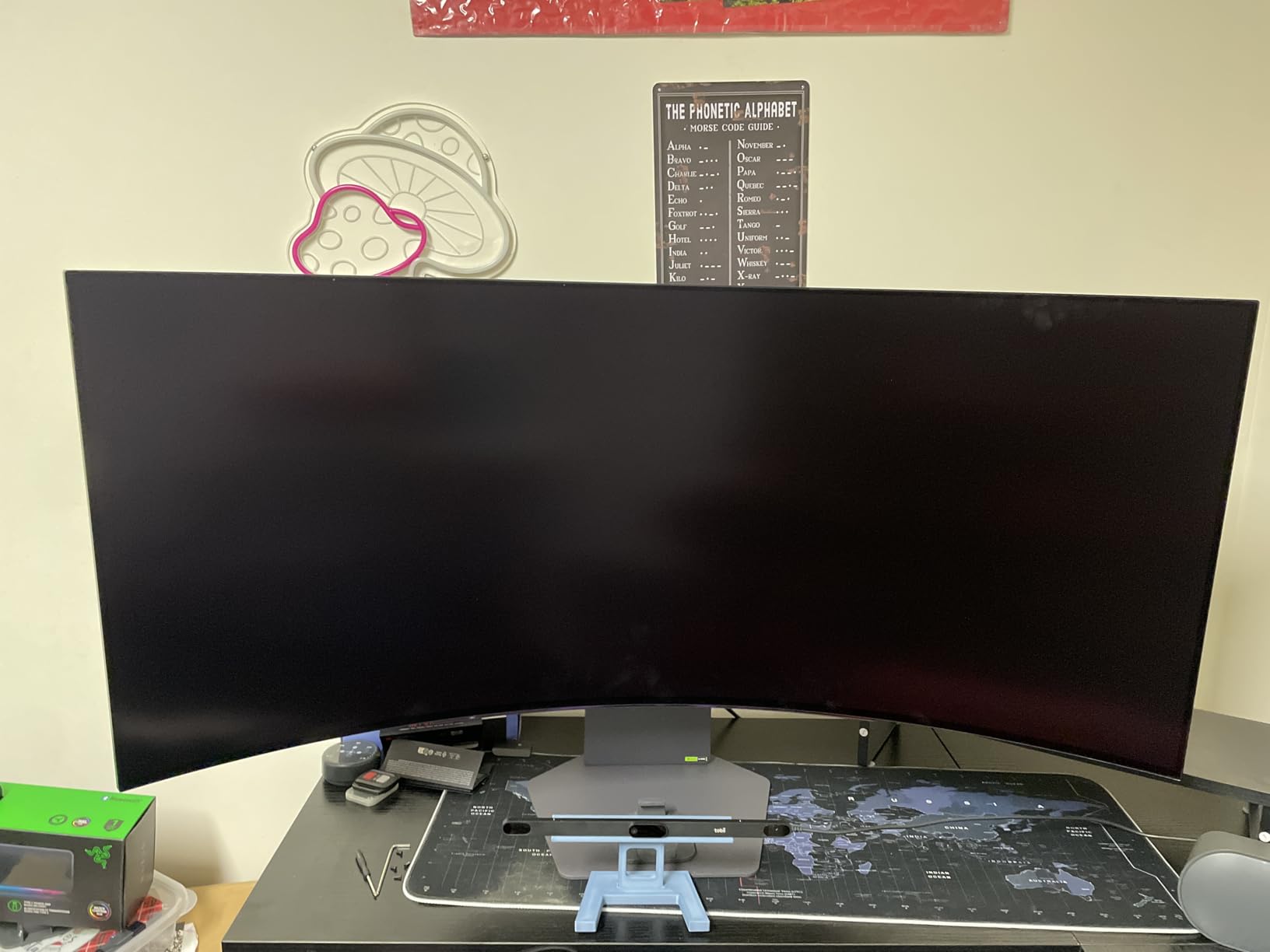 LG 34GX900A-B 34-Inch Ultragear WQHD (3444 x 1440) OLED Curved Gaming Monitor, 240Hz, 0.03ms, NVIDIA G-Sync, VESA DisplayHDR True Black 400, HDMI 2.1, DisplayPort, USB Type-C PD 65W, Black customer photo 2