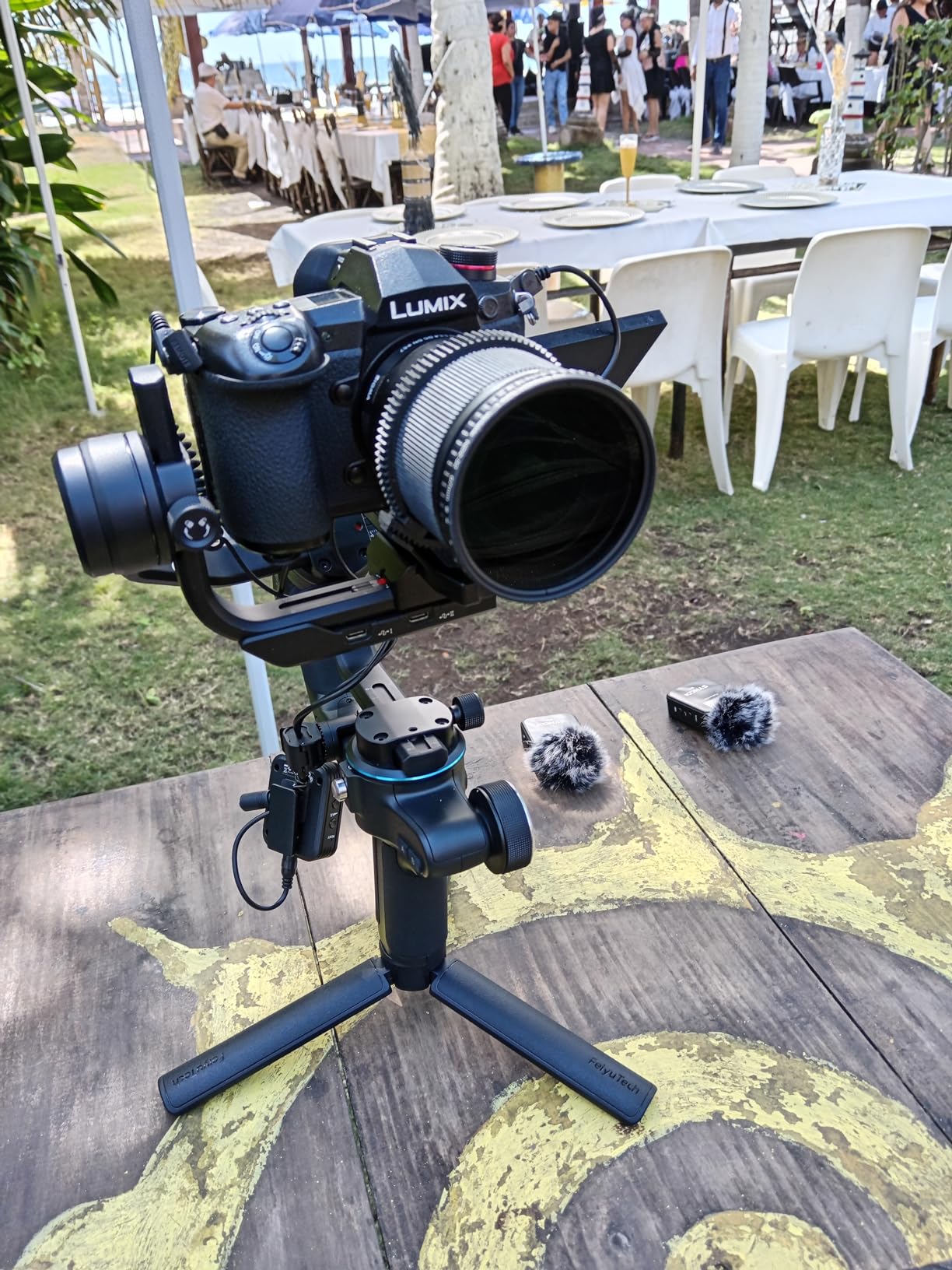 FeiyuTech SCORP-C2 AI Face Tracker Camera Gimbal,3-Axis Stabilizer for DSLR/Mirrorless Camera,for Sony Canon Panasonic Nikon Fujifilm Sigma BMPCC,Native Vertical Shoot,Max 7.72lbs,Smart Track Customer Review FeiyuTech SCORP-C2 AI Face Tracker Camera Gimbal,3-Axis Stabilizer for DSLR/Mirrorless Camera,for Sony Canon Panasonic Nikon Fujifilm Sigma BMPCC,Native Vertical Shoot,Max 7.72lbs,Smart Track - Customer Photo 2