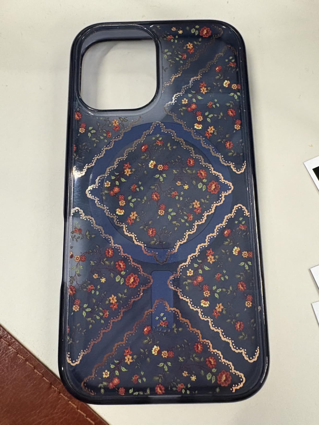 OtterBox iPhone 16 Pro Symmetry Series Case - Fairy Fauna Purple Customer Review OtterBox iPhone 16 Pro Symmetry Series Case - Fairy Fauna Purple - Customer Photo 1
