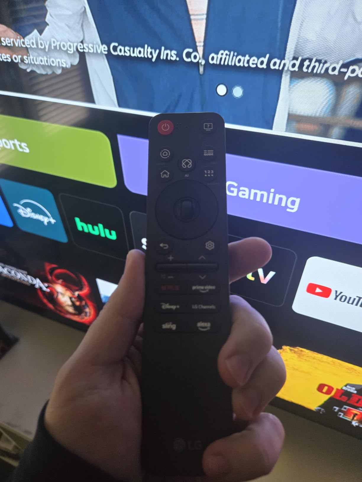 LG 55-Inch Class OLED AI 4K B5 Series Smart TV w/Dolby Atmos, Dolby Vision, HDR10, AI Super Upscaling 4K, Filmmaker Mode, Wow Orchestra, Alexa Built-in (OLED55B5PUA.AUSZ, 2025) customer photo 1