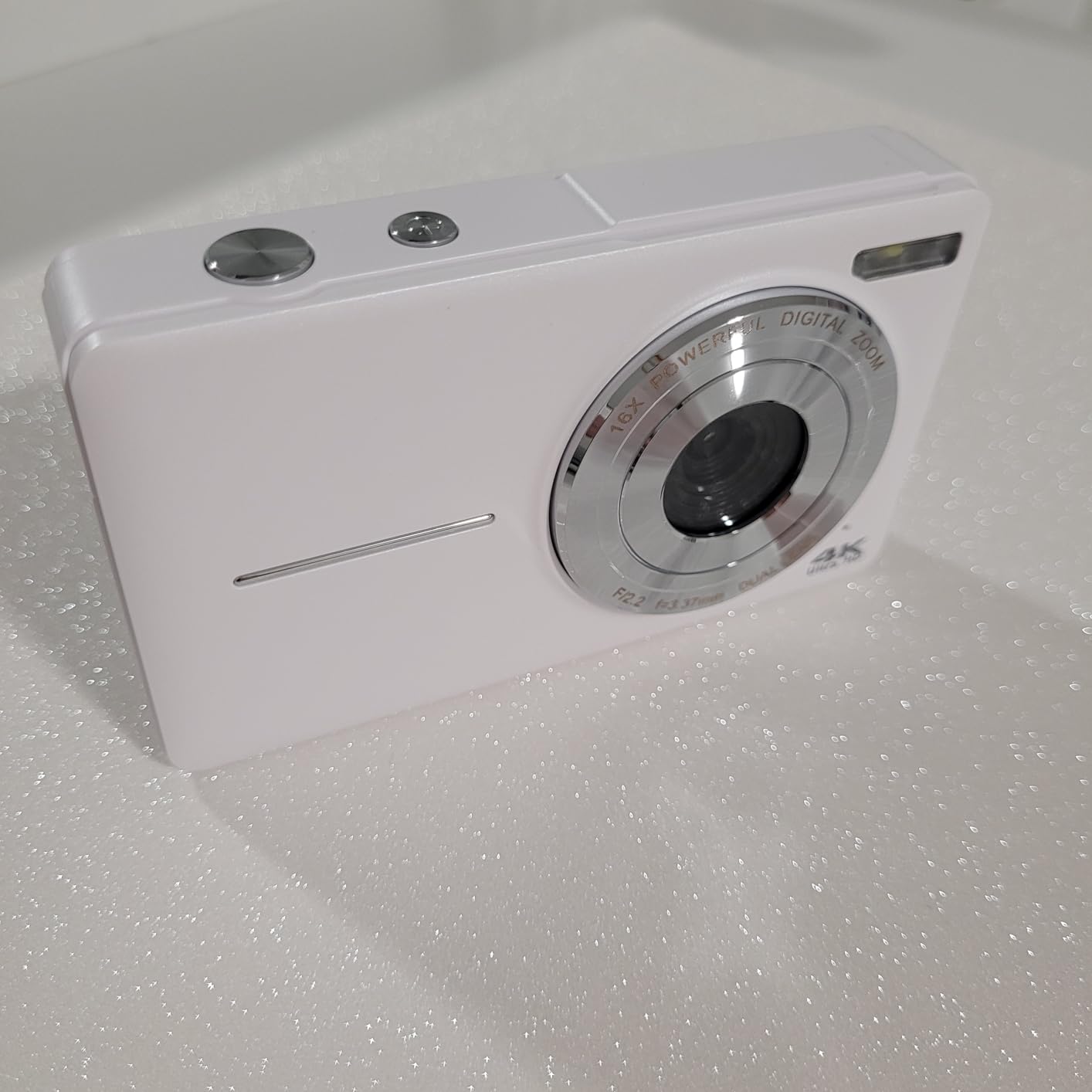 4K Digital Camera, 64MP Autofocus Vlogging Camera with Dual Lens, 16X Digital Zoom YouTube Compact Travel Point Shoot Camera for Teens Beginner, Anti-Shake,2 Batteries, 32GB Card (White) Customer Review 4K Digital Camera, 64MP Autofocus Vlogging Camera with Dual Lens, 16X Digital Zoom YouTube Compact Travel Point Shoot Camera for Teens Beginner, Anti-Shake,2 Batteries, 32GB Card (White) - Customer Photo 1