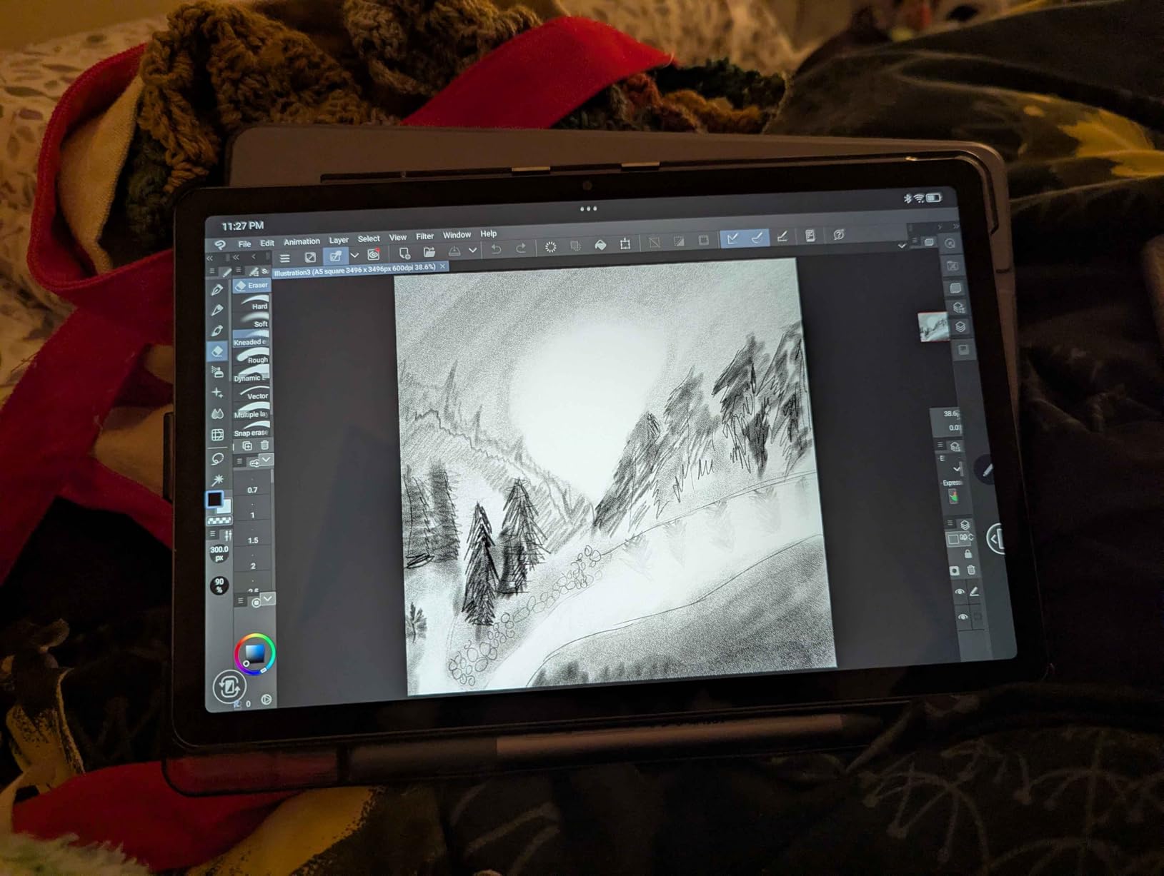 Lenovo Idea Tab - College Tablet - 11″ 2.5K IPS Touchscreen Display - 90Hz - MediaTek Dimensity 6300-8 GB Memory - 256 GB Storage - Integrated Arm Mali-G57 MC2 - Lenovo Tab Pen and Folio Case - Customer Photo 2