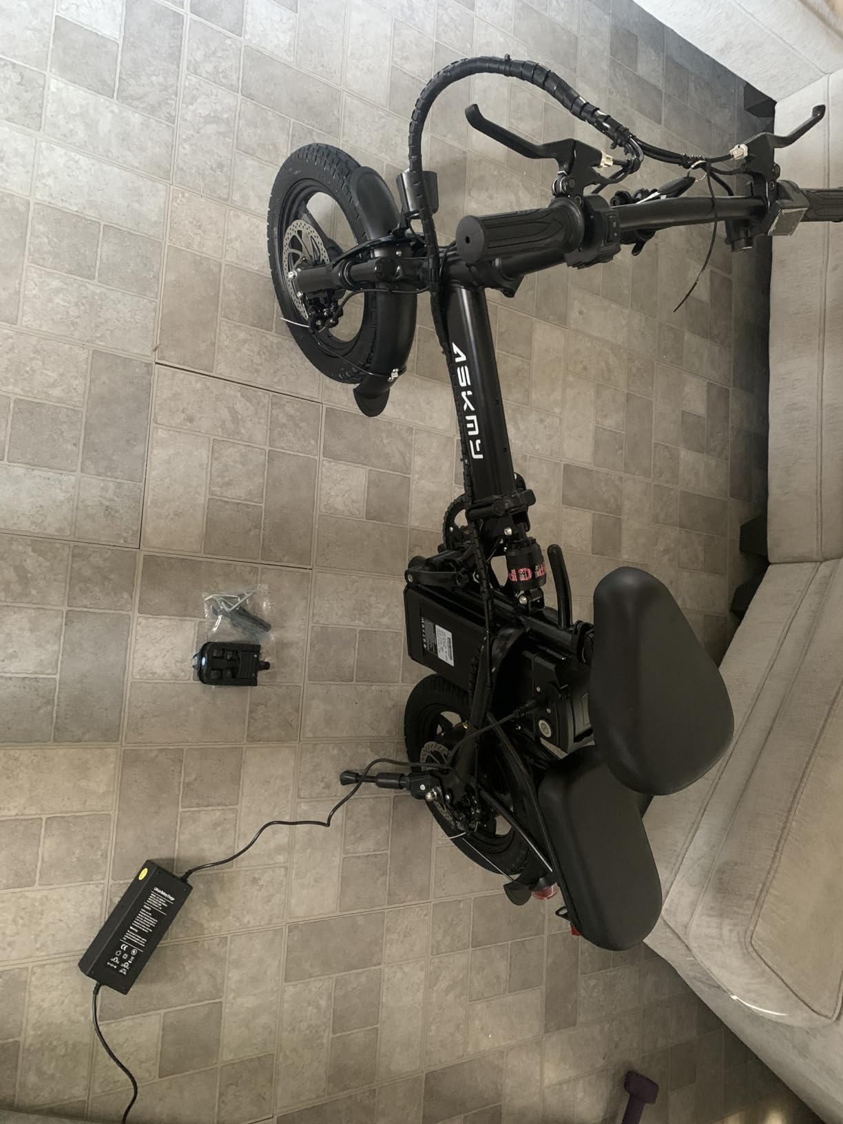 Electric Bike for Adults and Teens with 500W/750W Peak Motor, 14 Electric Bike for Adults and Teens with 500W/750W Peak Motor, 14