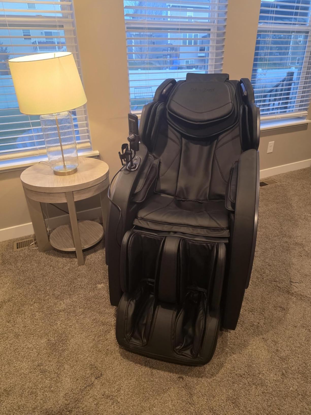 BOB AND BRAD iMaster Pro 4D Full Body Massage Chair, Co-Developed with Physical Therapists, 166° Zero Gravity SL-Track Recliner, Voice Control, Heat, Deep Tissue & Auto-Extend Calf for Tall Users - Customer Photo 2