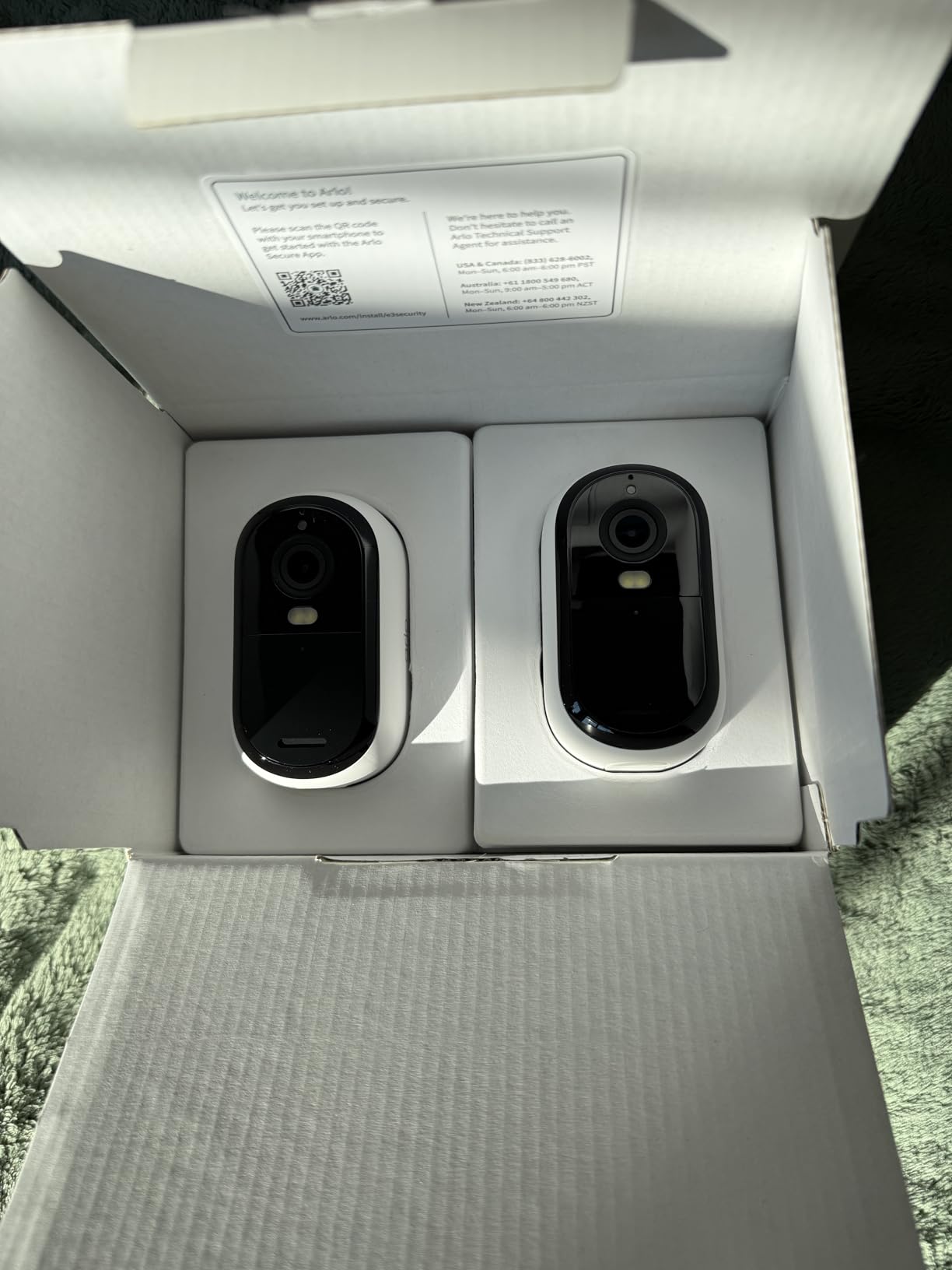 Arlo Essential Security Camera 2K (3rd Gen, 2025 Release) - Wireless Outdoor Camera, Battery Power, Person Recognition, Package Detection, Animated Preview, 1-Month Trial of Secure Plan Customer Review Arlo Essential Security Camera 2K (3rd Gen, 2025 Release) - Wireless Outdoor Camera, Battery Power, Person Recognition, Package Detection, Animated Preview, 1-Month Trial of Secure Plan - Customer Photo 1