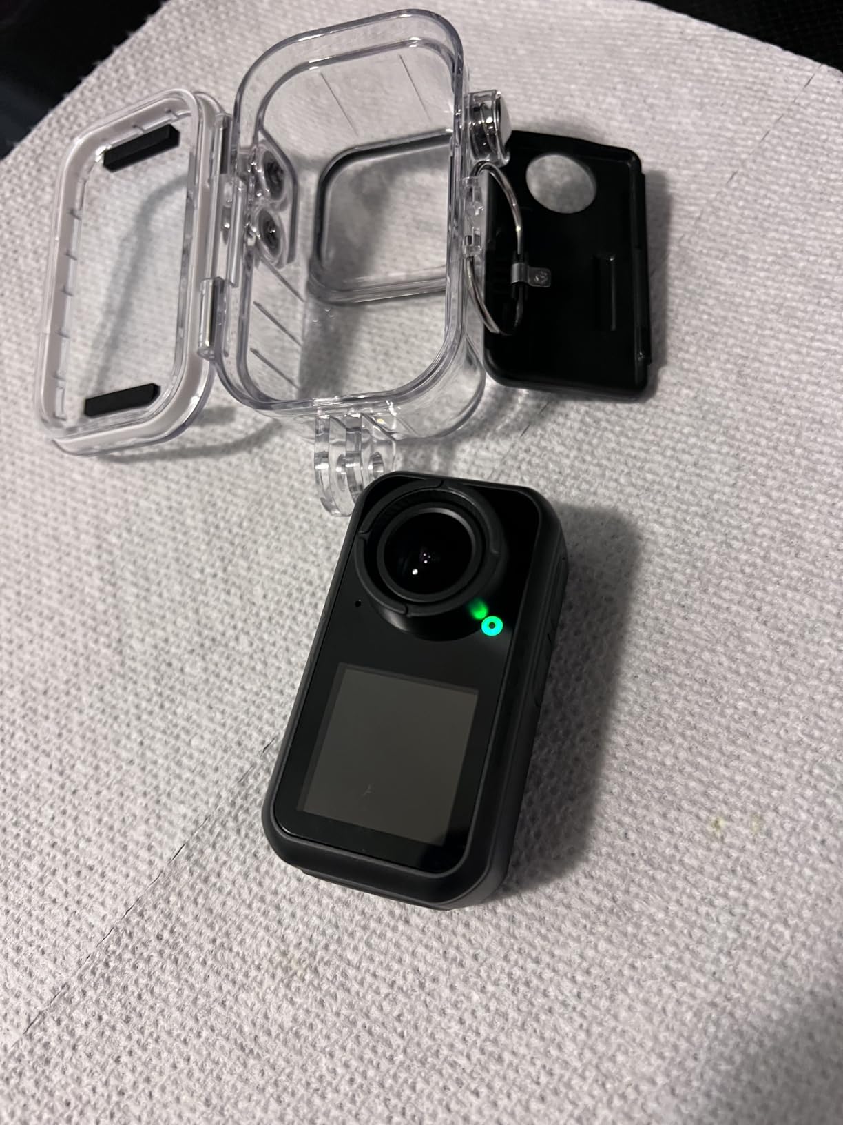 NUISK Mini Action Camera 4K | 128G Thumb Sports Camera with EIS Stabilization, Wearable POV Chest Camera, Waterproof for Running, Cycling, Swimming, Hiking, Outdoor Adventures Customer Review NUISK Mini Action Camera 4K | 128G Thumb Sports Camera with EIS Stabilization, Wearable POV Chest Camera, Waterproof for Running, Cycling, Swimming, Hiking, Outdoor Adventures - Customer Photo 2