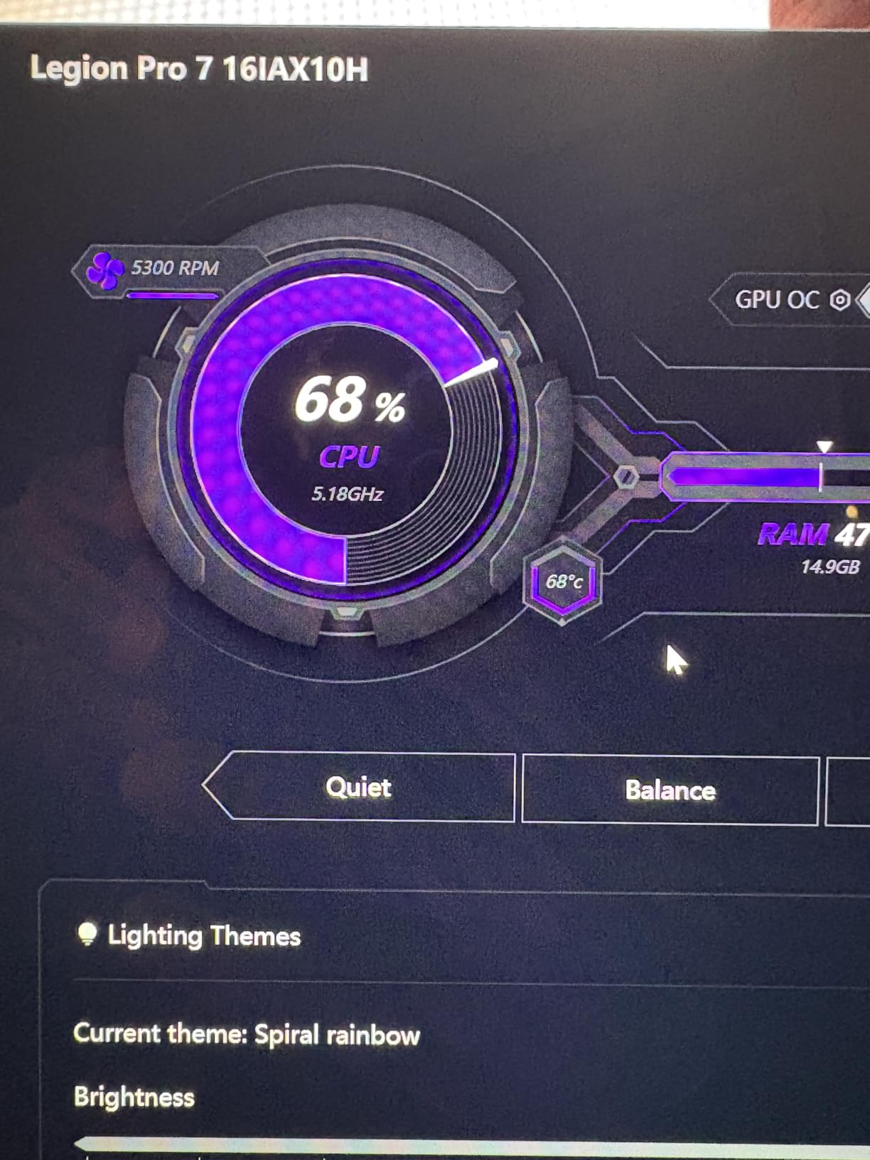 Lenovo Legion Pro 7i Gen 10 w/Ultra 9, NVIDIA GeForce RTX 5080, 16” OLED customer photo 1