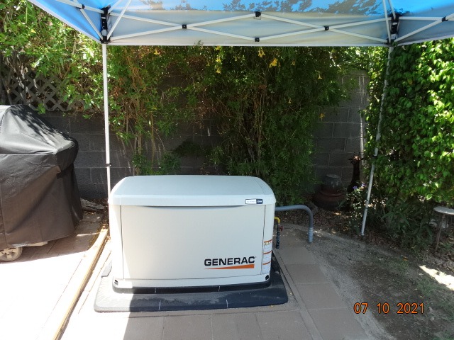 Generac 18kW Home Standby Generator, Cellular Connectivity, Easy To Use, Whole House Power Backup, Smart Outage Solution Customer Review Generac 18kW Home Standby Generator, Cellular Connectivity, Easy To Use, Whole House Power Backup, Smart Outage Solution - Customer Photo 1