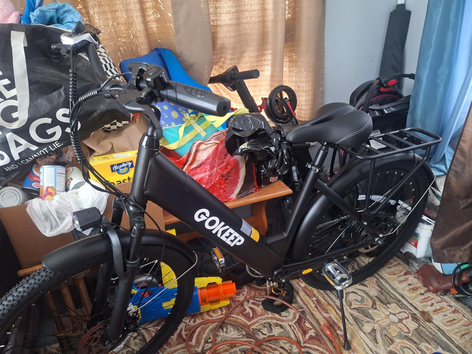 GOKEEP Electric Bike for Adults,1000W Peak Power,Up to 75 Miles 28MPH,26 GOKEEP Electric Bike for Adults,1000W Peak Power,Up to 75 Miles 28MPH,26