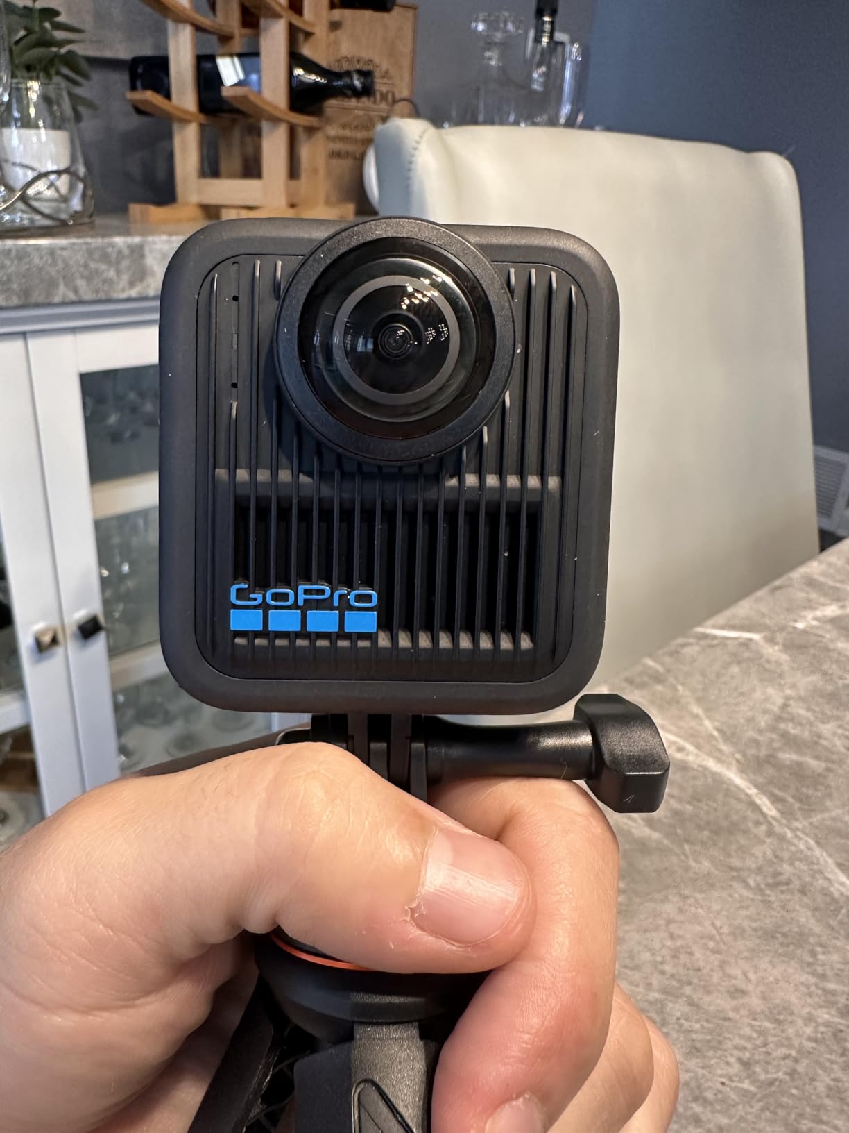 GoPro MAX2 - Waterproof 360 + Traditional Action Camera with Touch Screen, Spherical 8K Video, 29MP 360 Photos, Easy Replaceable Lenses, HyperSmooth Stabilization, 6 Microphones customer photo 1