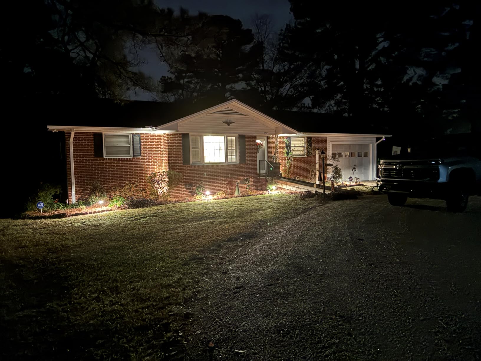 SUNVIE All-in-ONE Landscape Lighting Kit 6-Pack LED Outdoor Pathway Lights, 2-Pack Spotlights, 60W Transformer, 100FT 16/2 AWG Wire and Connectors Outdoor Landscape Lighting for Walkway Garden Yard customer photo 1