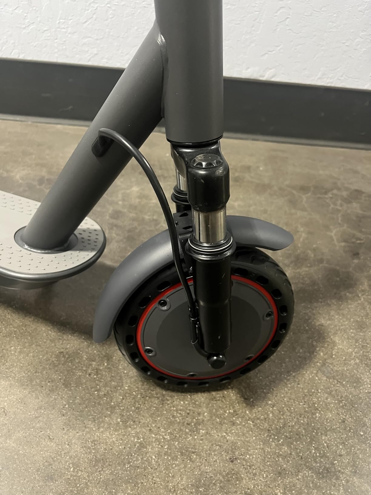 Electric Scooter for Adults, Teens & Big Kids, 350W/500W Motor Up to 19MPH/21MPH, 15/21/28 Miles Range, Foldable Lightweight Commuter E-Scooter with 8.5/10 InchTires, Optional Seat - Customer Photo 1
