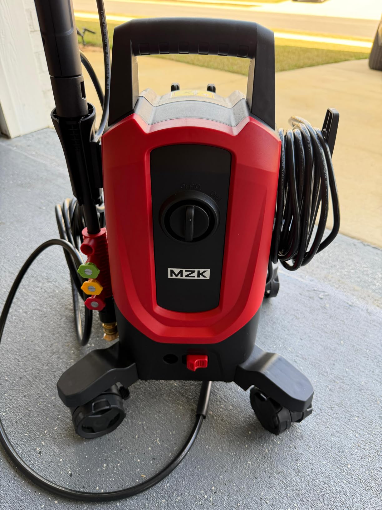 Pressure Washer,5200PSI Power Washer with 4 Quick Connect Nozzles, High Pressure Cleaning Machine with Foam Cannon for Cars/Fences/Driveways/Patios/Home Cleaning Customer Review Pressure Washer,5200PSI Power Washer with 4 Quick Connect Nozzles, High Pressure Cleaning Machine with Foam Cannon for Cars/Fences/Driveways/Patios/Home Cleaning - Customer Photo 1