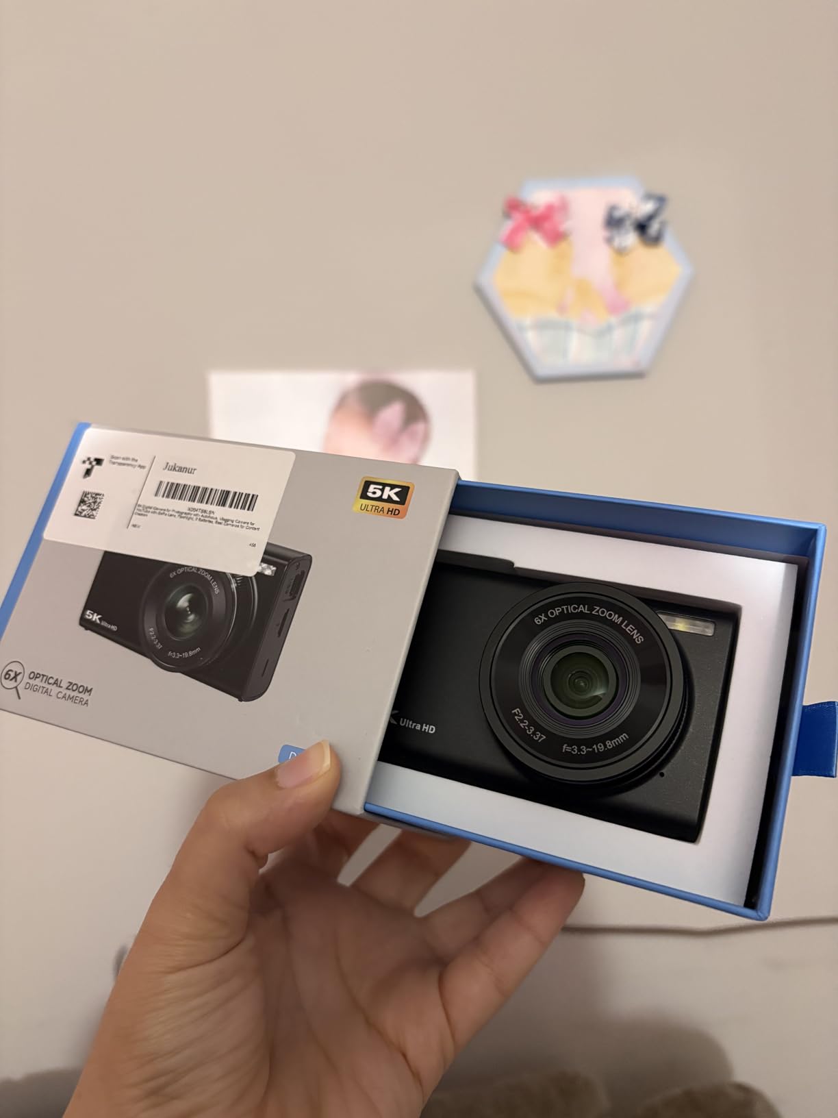 5K 96MP Digital Camera for Photography with 6X Optical Zoom,2026 Upgraded Autofocus Vlogging Camera for YouTube with Dual Lens, 64GB Card, Flash, Anti-Shake, Compact Point and Shoot Digital Cameras Customer Review 5K 96MP Digital Camera for Photography with 6X Optical Zoom,2026 Upgraded Autofocus Vlogging Camera for YouTube with Dual Lens, 64GB Card, Flash, Anti-Shake, Compact Point and Shoot Digital Cameras - Customer Photo 2