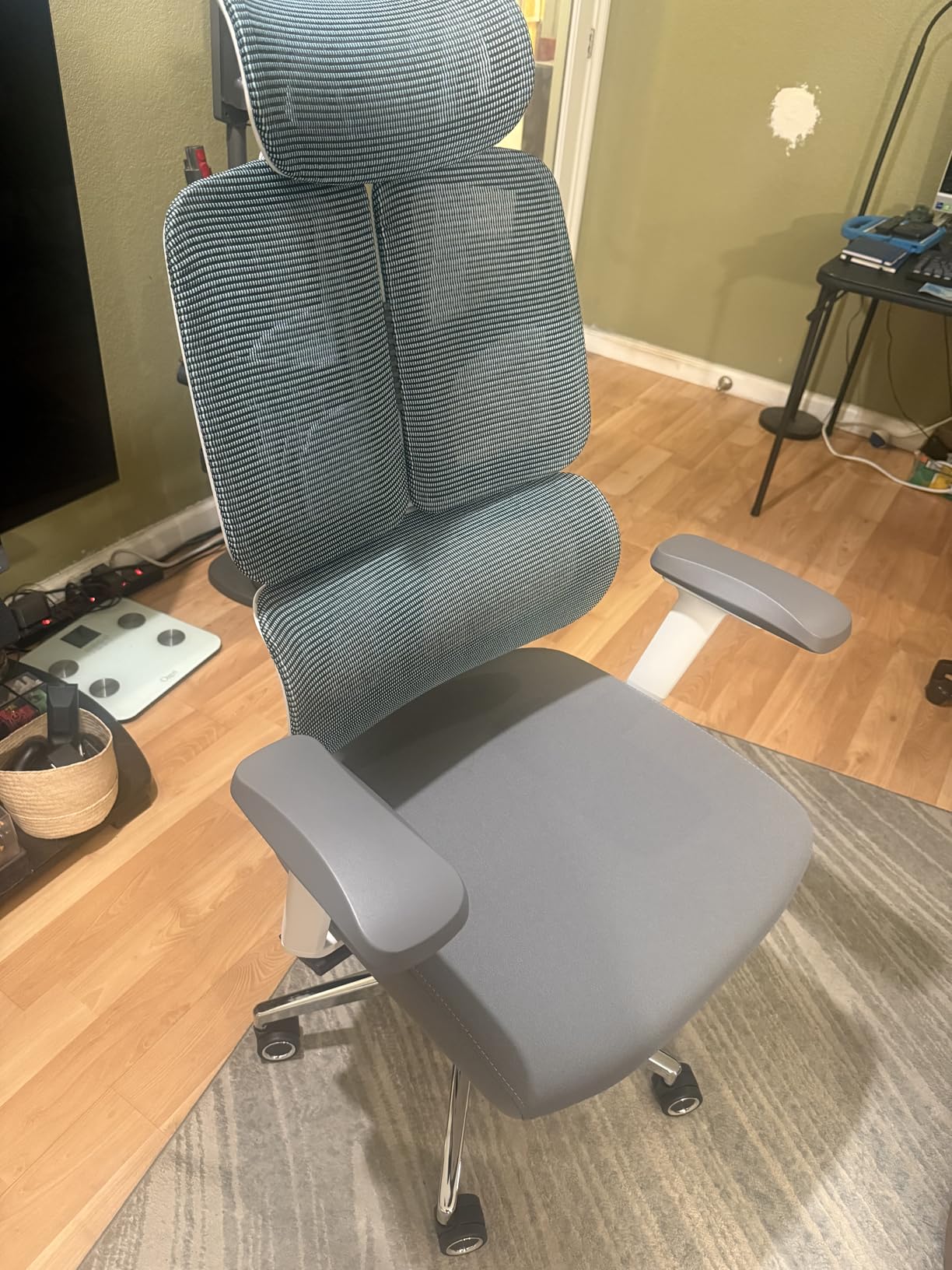 Ergonomic Office Chair 500 LBS Home Mesh Office Chair Comfortable Gaming Desk Chairs Adjustable 90-125° Tilt Rolling Computer Chairs with Wheel 3D Armrest Customer Review Ergonomic Office Chair 500 LBS Home Mesh Office Chair Comfortable Gaming Desk Chairs Adjustable 90-125° Tilt Rolling Computer Chairs with Wheel 3D Armrest - Customer Photo 1