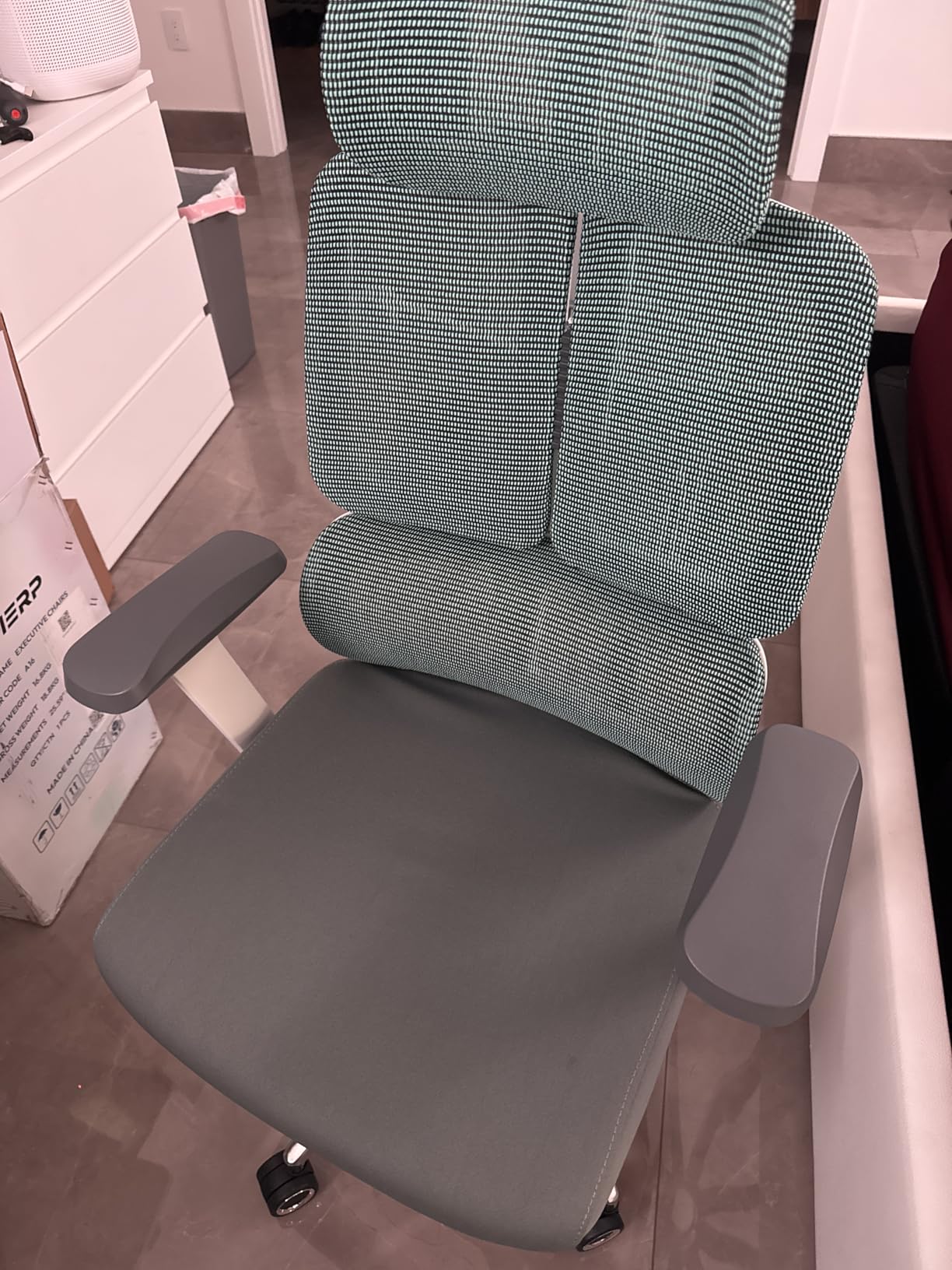Ergonomic Office Chair 500 LBS Home Mesh Office Chair Comfortable Gaming Desk Chairs Adjustable 90-125° Tilt Rolling Computer Chairs with Wheel 3D Armrest Customer Review Ergonomic Office Chair 500 LBS Home Mesh Office Chair Comfortable Gaming Desk Chairs Adjustable 90-125° Tilt Rolling Computer Chairs with Wheel 3D Armrest - Customer Photo 2