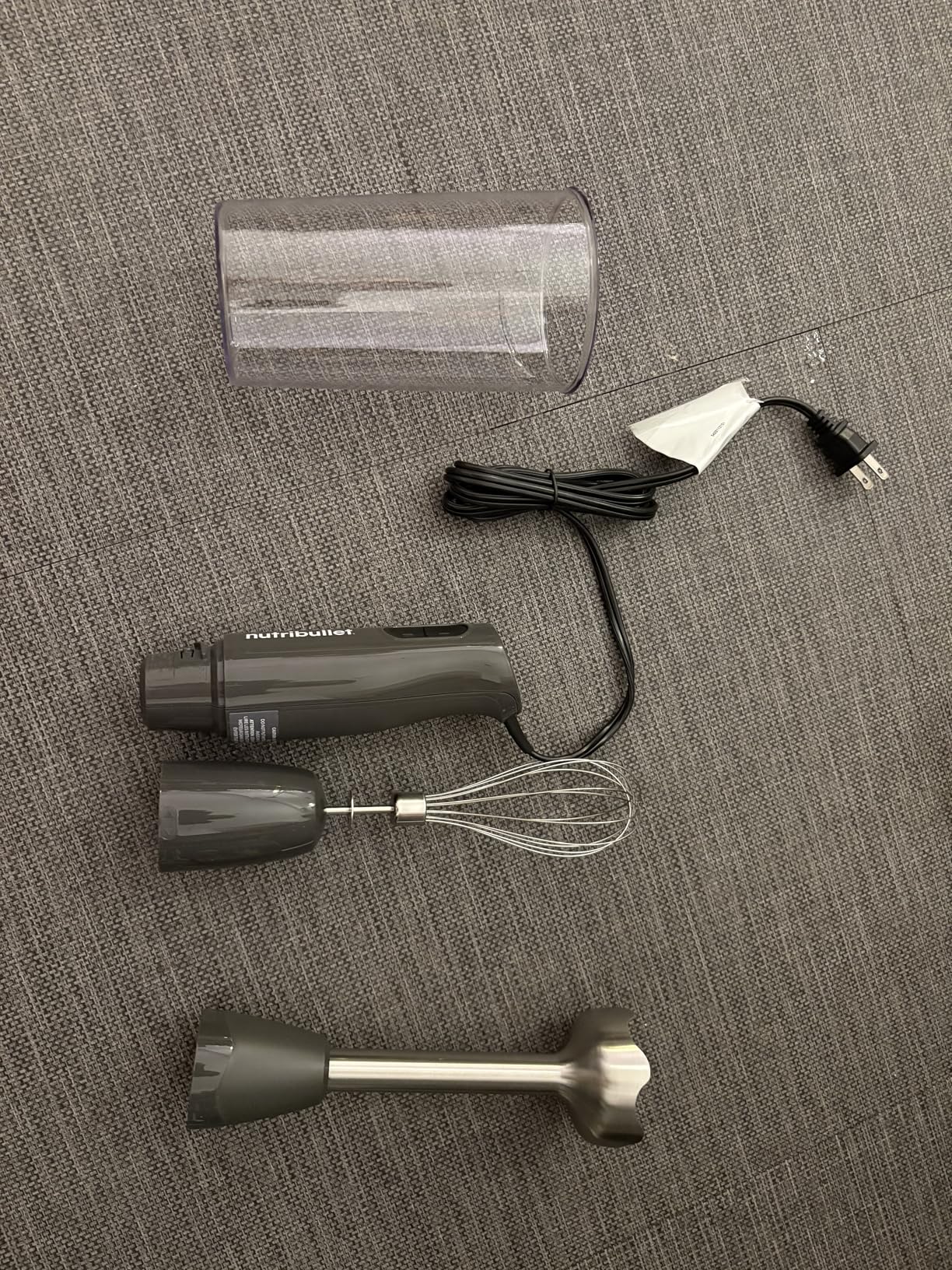 nutribullet Lite Immersion Blender Dark Gray Customer Review nutribullet Lite Immersion Blender Dark Gray - Customer Photo 1