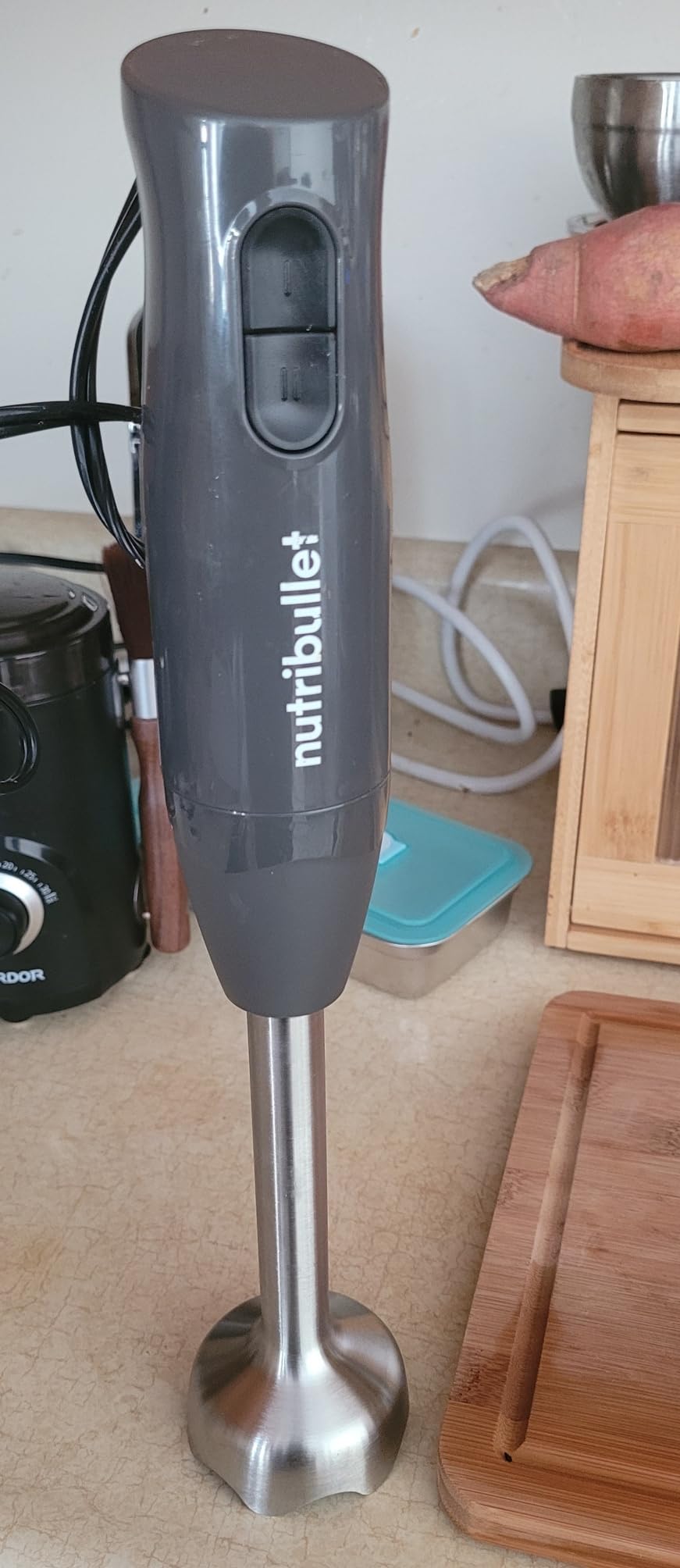 nutribullet Lite Immersion Blender Dark Gray Customer Review nutribullet Lite Immersion Blender Dark Gray - Customer Photo 2