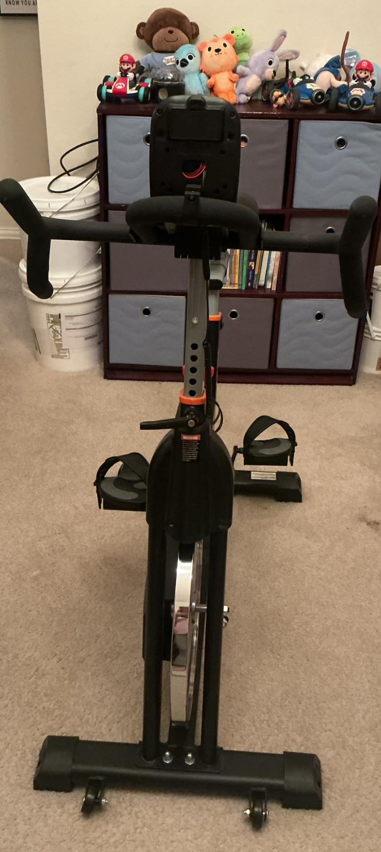 Wenoker Exercise Bike for Home – 350LB Indoor Cycling Bike, Silent Stationary Spin Bike with App Sync, Adjustable Seat, LCD Monitor, Smooth & Quiet for Cardio Workout Customer Review Wenoker Exercise Bike for Home – 350LB Indoor Cycling Bike, Silent Stationary Spin Bike with App Sync, Adjustable Seat, LCD Monitor, Smooth & Quiet for Cardio Workout - Customer Photo 1