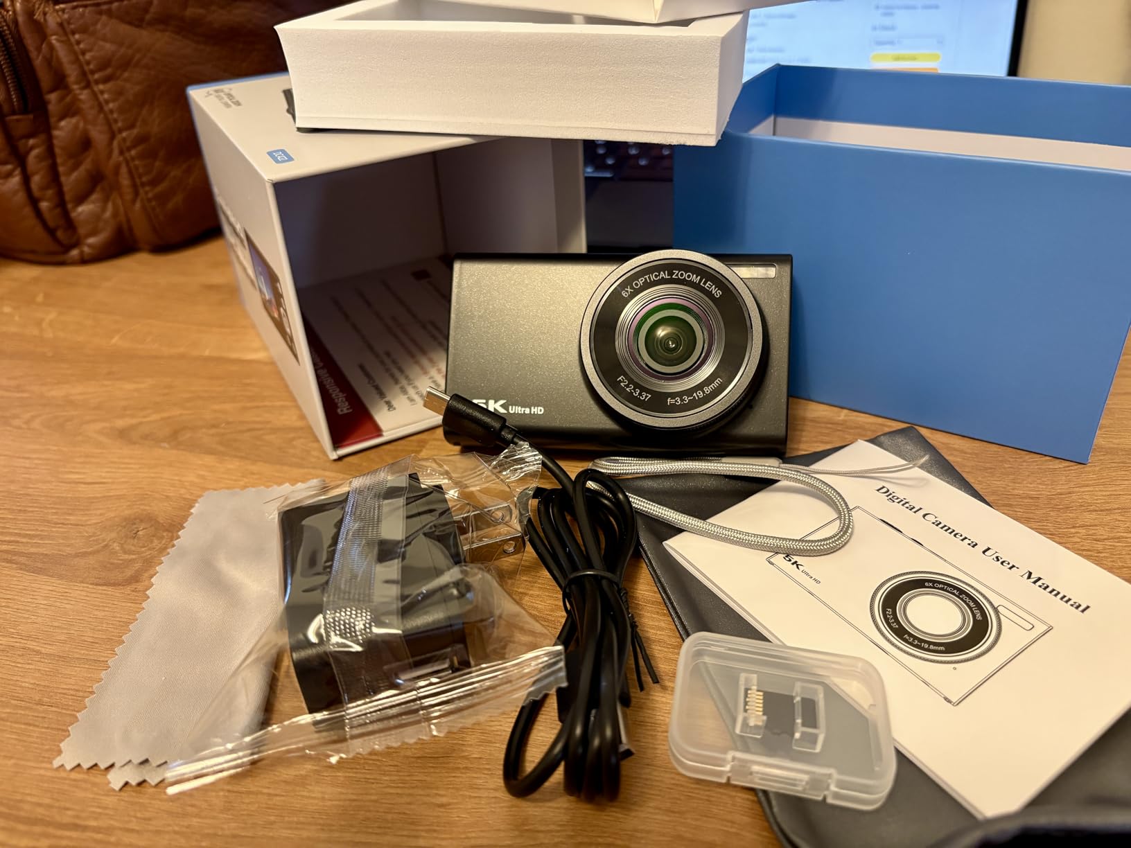 5K Digital Camera for Photography with 6X Optical Zoom, Autofocus 96MP Vlogging Camera for YouTube Video with Dual-Lens, Compact Point and Shoot Travel Cameras for Beginners with 64GB Card & Flash Customer Review 5K Digital Camera for Photography with 6X Optical Zoom, Autofocus 96MP Vlogging Camera for YouTube Video with Dual-Lens, Compact Point and Shoot Travel Cameras for Beginners with 64GB Card & Flash - Customer Photo 1