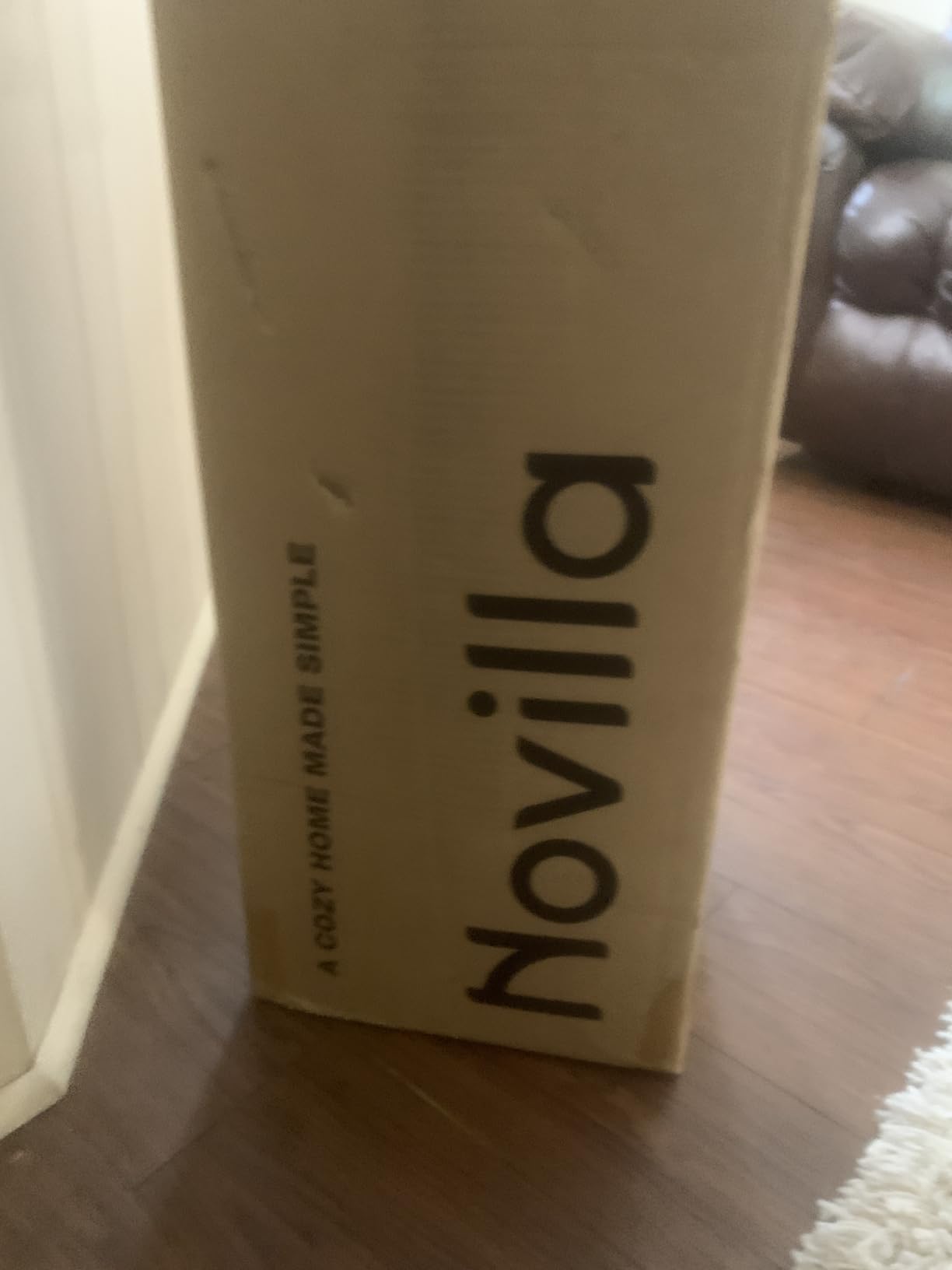 Novilla 14 Inch Queen Size Gel Memory Foam Mattress in a Box, Cooling Night Sleep & Spinal Support, Grey, CertiPUR-US Certified Customer Review Novilla 14 Inch Queen Size Gel Memory Foam Mattress in a Box, Cooling Night Sleep & Spinal Support, Grey, CertiPUR-US Certified - Customer Photo 1