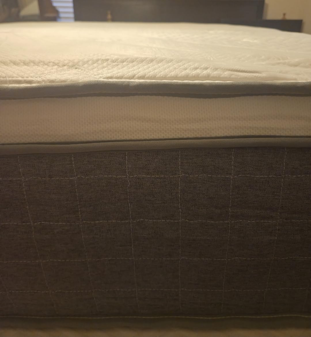 Novilla Twin XL Mattress 8 Inch, Hybrid Mattress Twin XL with Pocketed Coils & Cooling Memory Foam Layer for Targeted Support Zones & Pain Relief Comfort Mattresses in a Box for Kids Customer Review Novilla Twin XL Mattress 8 Inch, Hybrid Mattress Twin XL with Pocketed Coils & Cooling Memory Foam Layer for Targeted Support Zones & Pain Relief Comfort Mattresses in a Box for Kids - Customer Photo 3