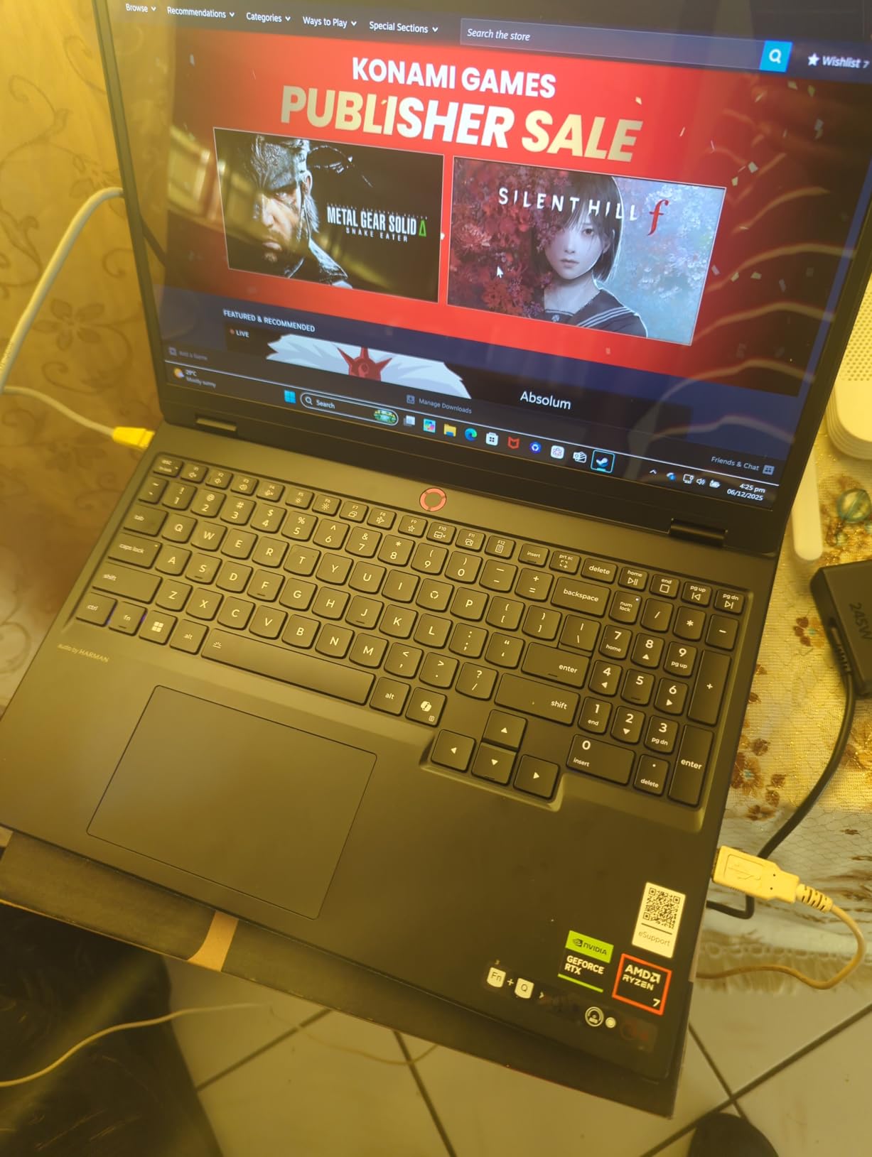 Lenovo Legion 5 Gaming Laptop, Ryzen 7 260, NVIDIA GeForce RTX 5060, 15.1 Lenovo Legion 5 Gaming Laptop, Ryzen 7 260, NVIDIA GeForce RTX 5060, 15.1