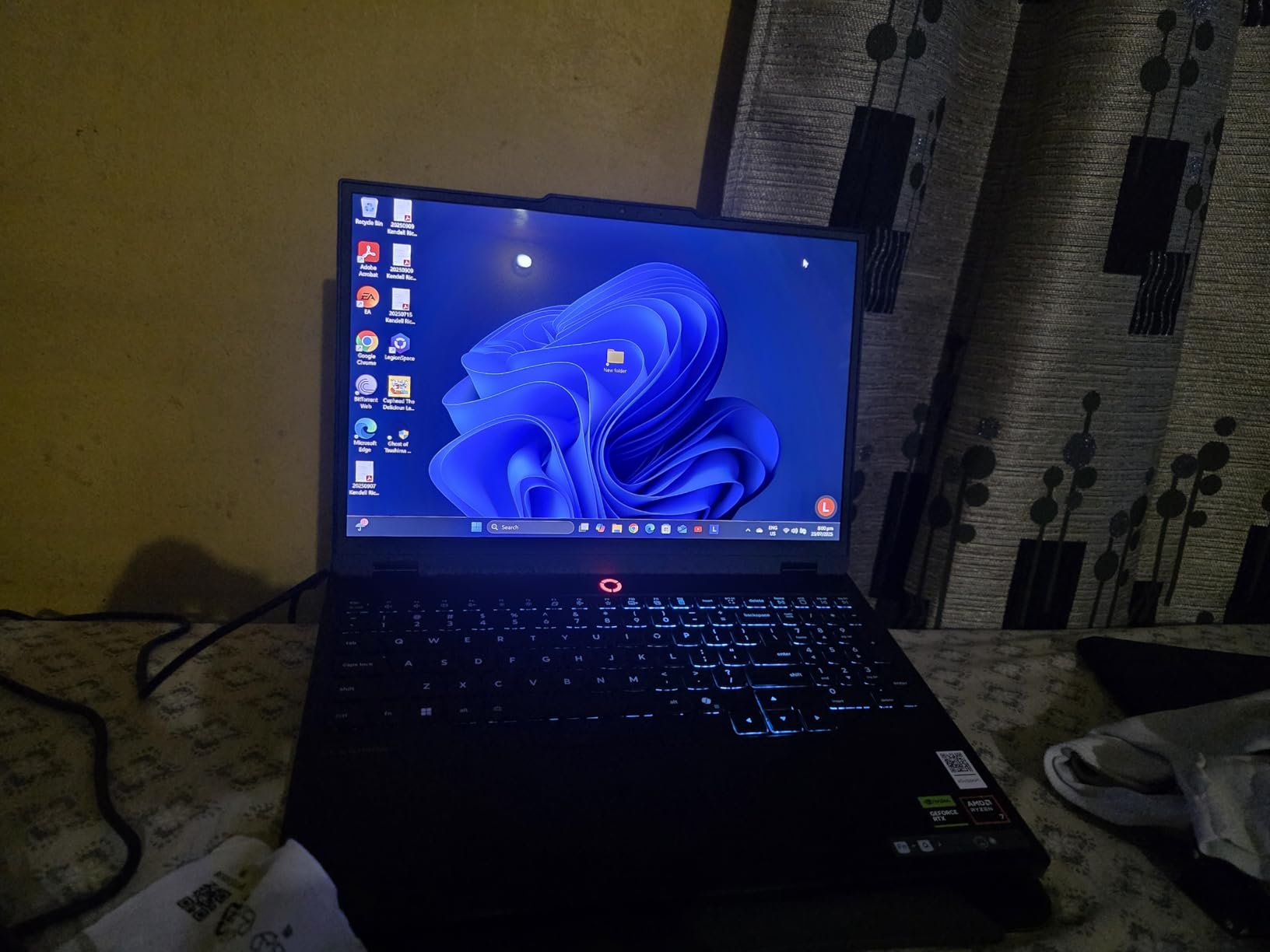 Lenovo Legion 5 Gaming Laptop, Ryzen 7 260, NVIDIA GeForce RTX 5060, 15.1 Lenovo Legion 5 Gaming Laptop, Ryzen 7 260, NVIDIA GeForce RTX 5060, 15.1