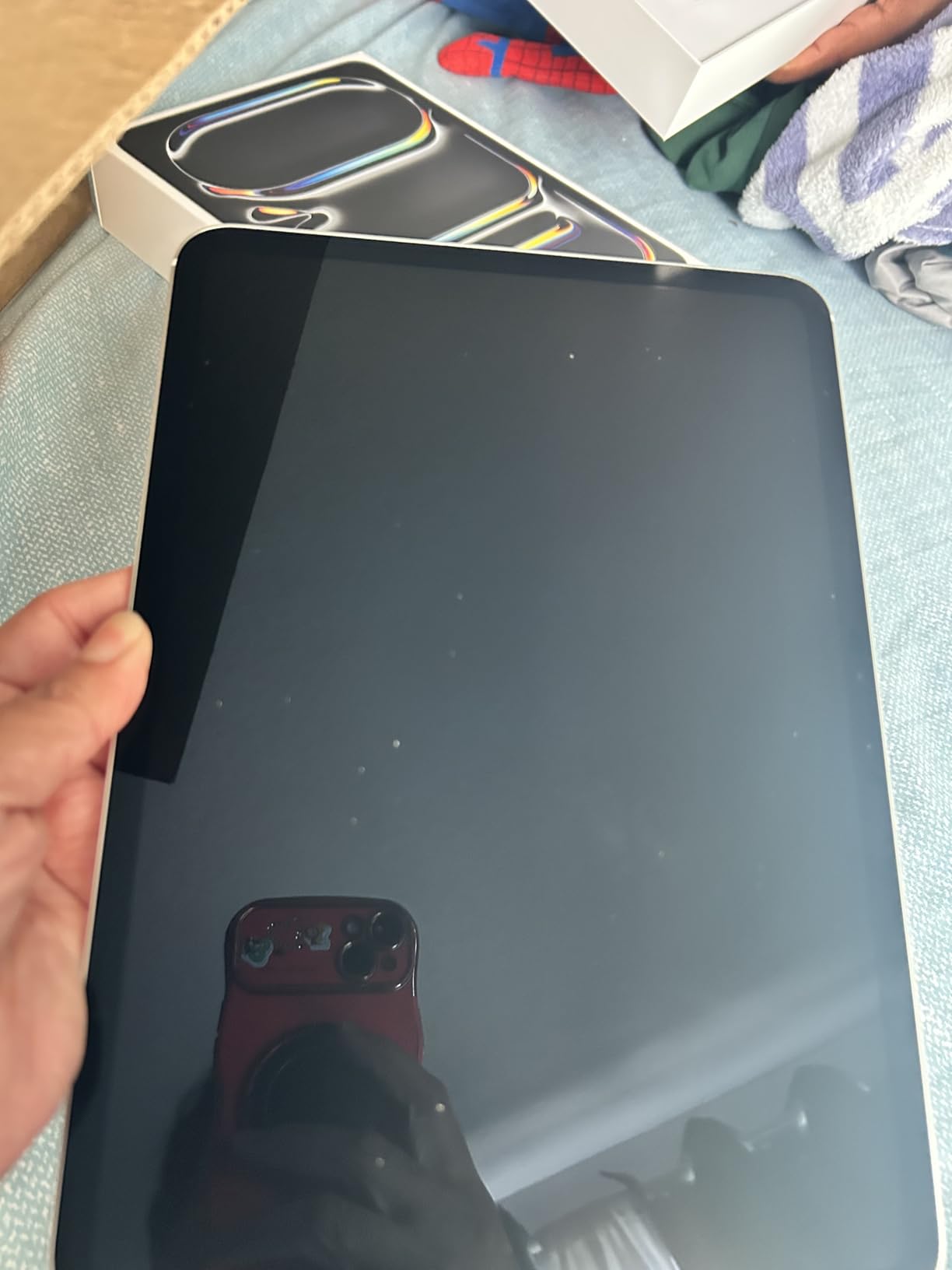 Apple iPad Pro 11-inch (M5): Ultra Retina XDR Display, 256GB, Landscape 12MP Front Camera/12MP Back Camera, LiDAR Scanner, Wi-Fi 7 with Apple N1, Face ID, All-Day Battery Life — Space Black customer photo 1