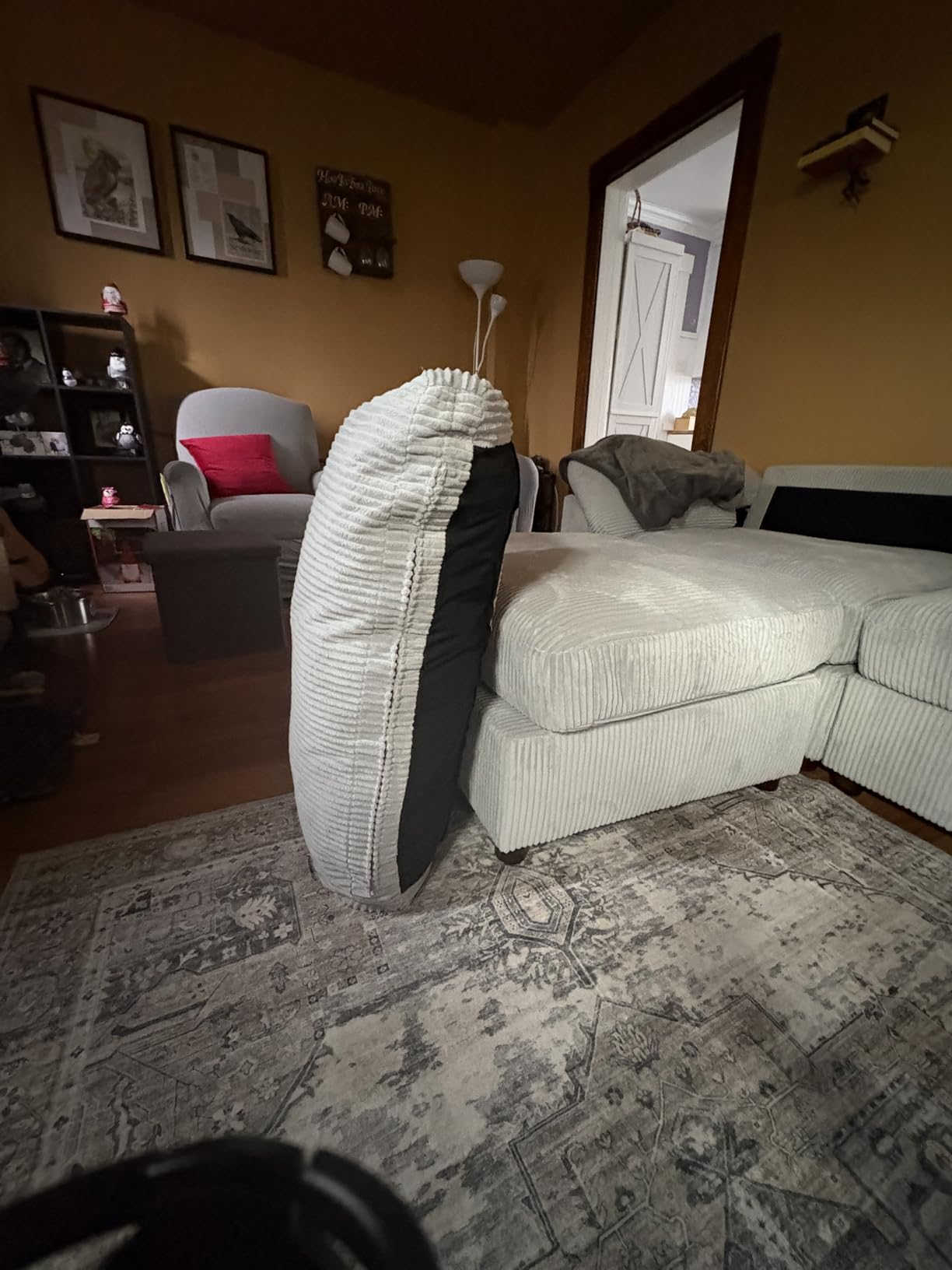 EASE MOOSE Oversized Modular Sectional Sofa, Modern Oversized U Shape Sectional Couch,Comfty Deep Modular Sofa with Ottoman,Light Gray Wide Sectional Modular Sofa for Living Room,Chenille Customer Review EASE MOOSE Oversized Modular Sectional Sofa, Modern Oversized U Shape Sectional Couch,Comfty Deep Modular Sofa with Ottoman,Light Gray Wide Sectional Modular Sofa for Living Room,Chenille - Customer Photo 1