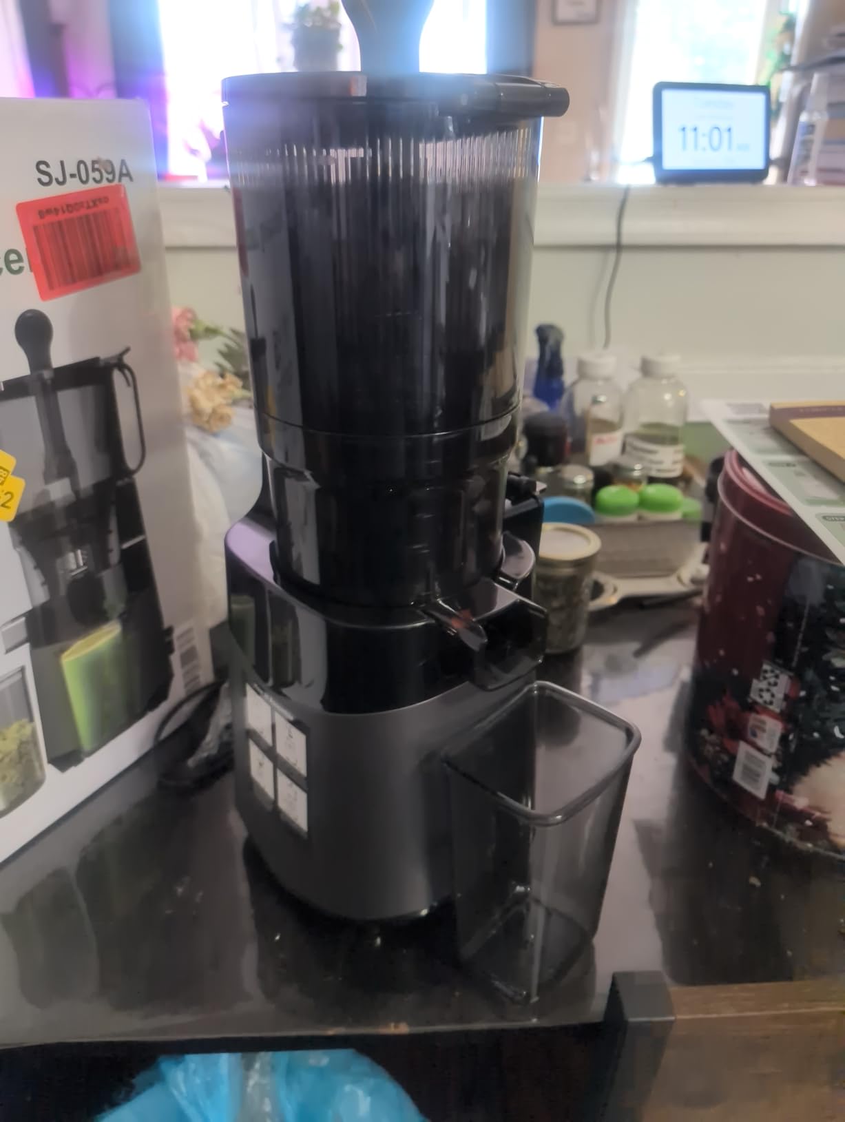 EanOruus Juicer Machines, 3-in-1 Cold Press Juicer with 6.5 EanOruus Juicer Machines, 3-in-1 Cold Press Juicer with 6.5