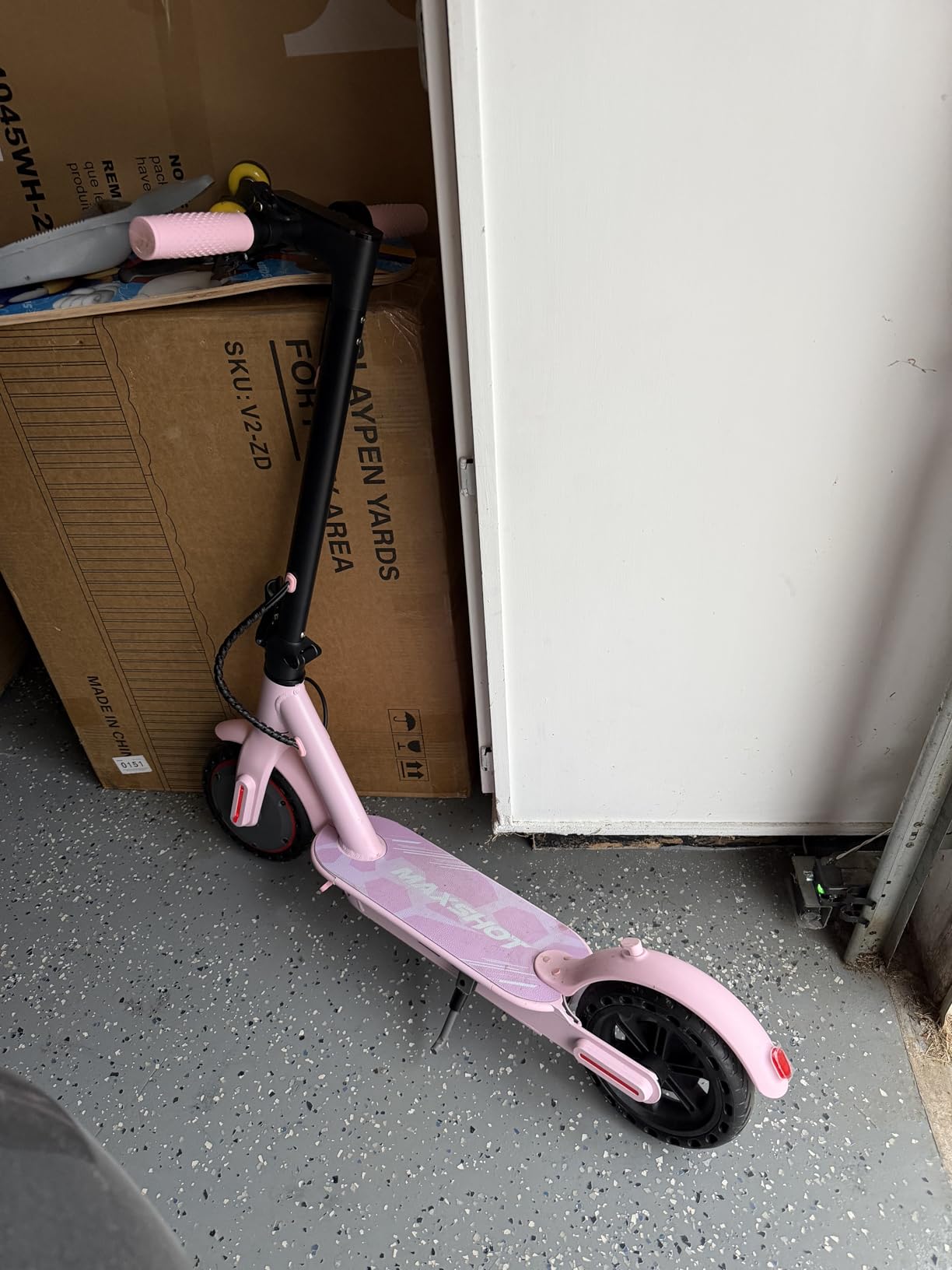 MAXSHOT Electric Scooter Adults & Big Kids, Top Speed 9/16/19/22MPH, 10/12/16/21/50Miles Range, 6.5