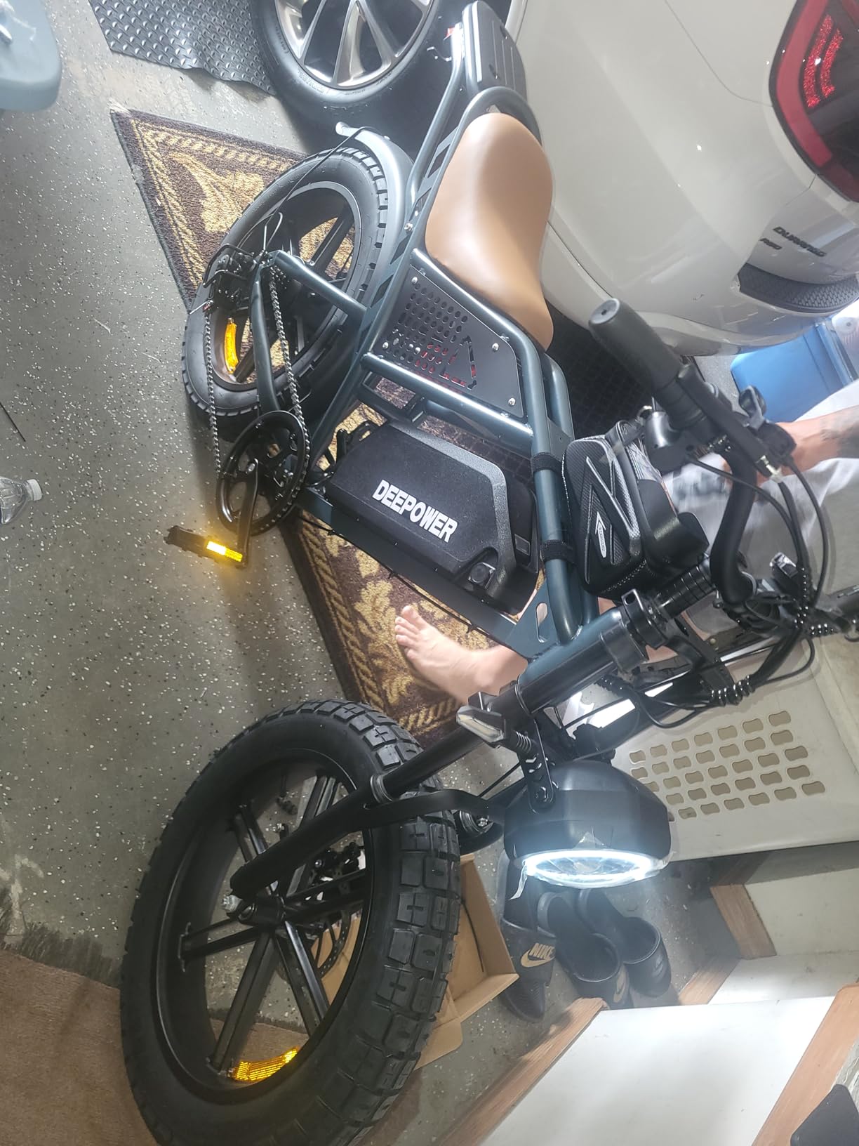 DEEPOWER Electric Bike for Adults,2000W Peak Motor&32MPH Electric Dirt Bike,48V 20AH/35AH/60AH Battery, 70-160 Max Miles,Dual Suspension Ebikes for Adults, 20 DEEPOWER Electric Bike for Adults,2000W Peak Motor&32MPH Electric Dirt Bike,48V 20AH/35AH/60AH Battery, 70-160 Max Miles,Dual Suspension Ebikes for Adults, 20