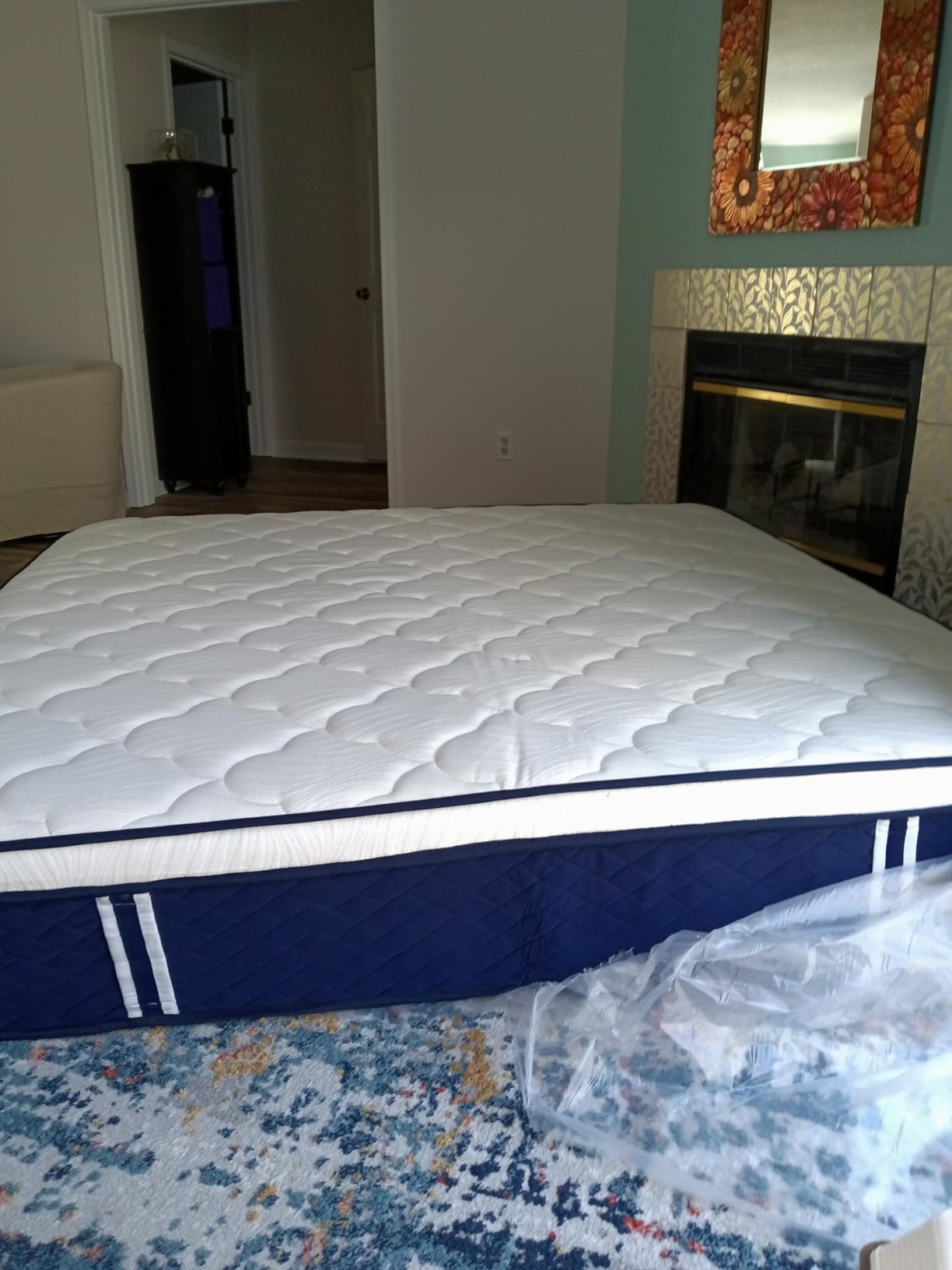 RRESTA Extra Firm King Mattress 12 Inch - Hotel Collection Hybrid Mattress with 7-Zone Support for Spinal Alignment & Back Pain Relief, 395-Night Trial, CertiPUR-US & Fiberglass-Free Customer Review RRESTA Extra Firm King Mattress 12 Inch - Hotel Collection Hybrid Mattress with 7-Zone Support for Spinal Alignment & Back Pain Relief, 395-Night Trial, CertiPUR-US & Fiberglass-Free - Customer Photo 1