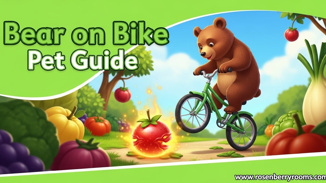 Bear on Bike Pet