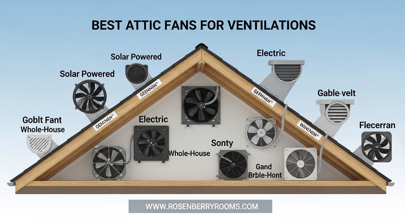Best Attic Fans for Ventilations