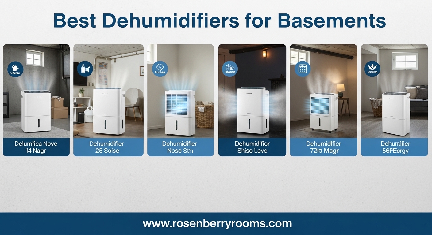 Best Dehumidifiers for Basements