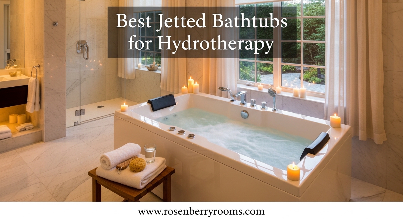 Best Jetted Bathtubs for Hydrotherapy