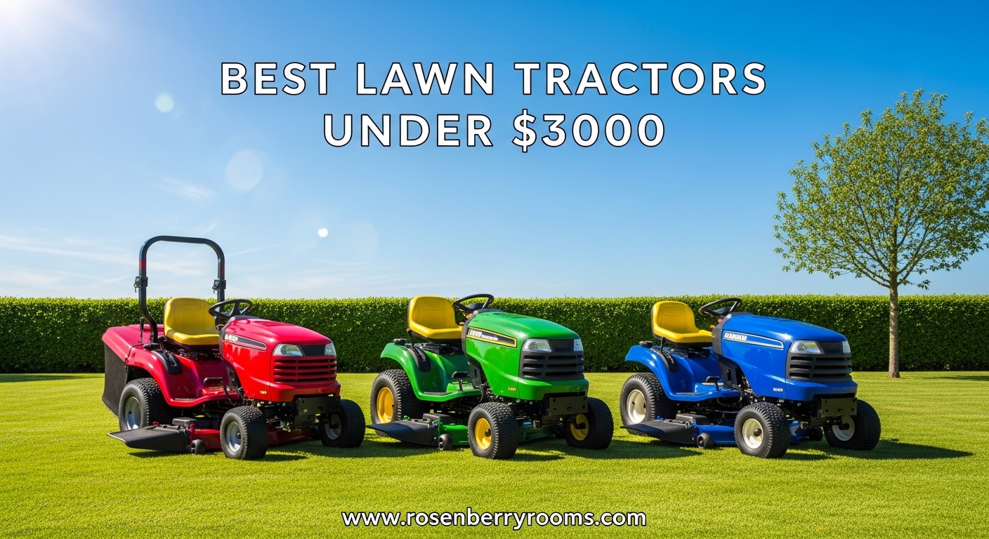 Best Lawn Tractors Under $3000