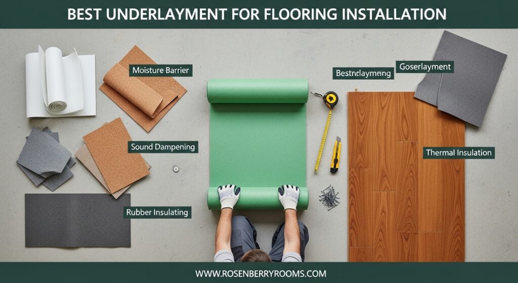 The current image has no alternative text. The file name is: Best-Underlayment-for-Flooring-Installation.jpg