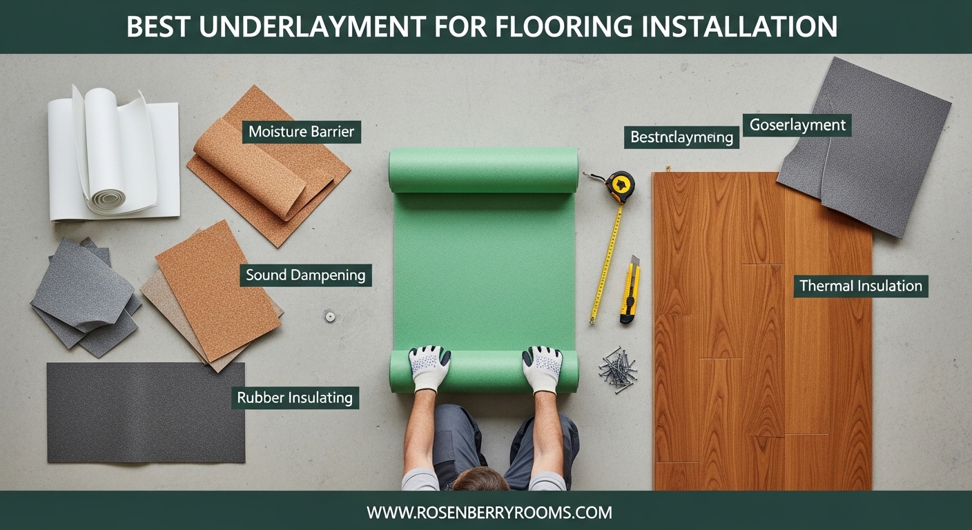 Best Underlayment for Flooring Installation