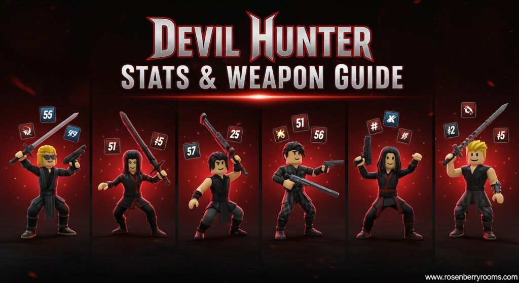 Character Stats & Weapon