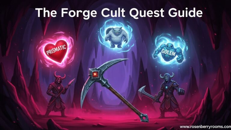 The Forge Cult Quest Guide (June 2026) Get Dragon Head Pickaxe