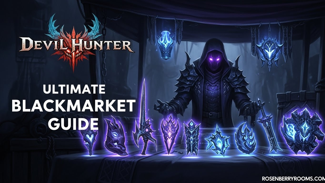 Devil Hunter Blackmarket Item List