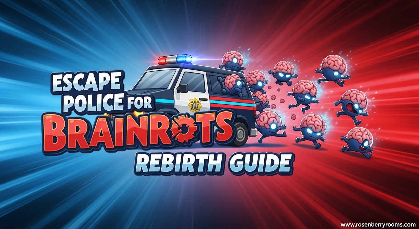 Escape Police For Brainrots Rebirth