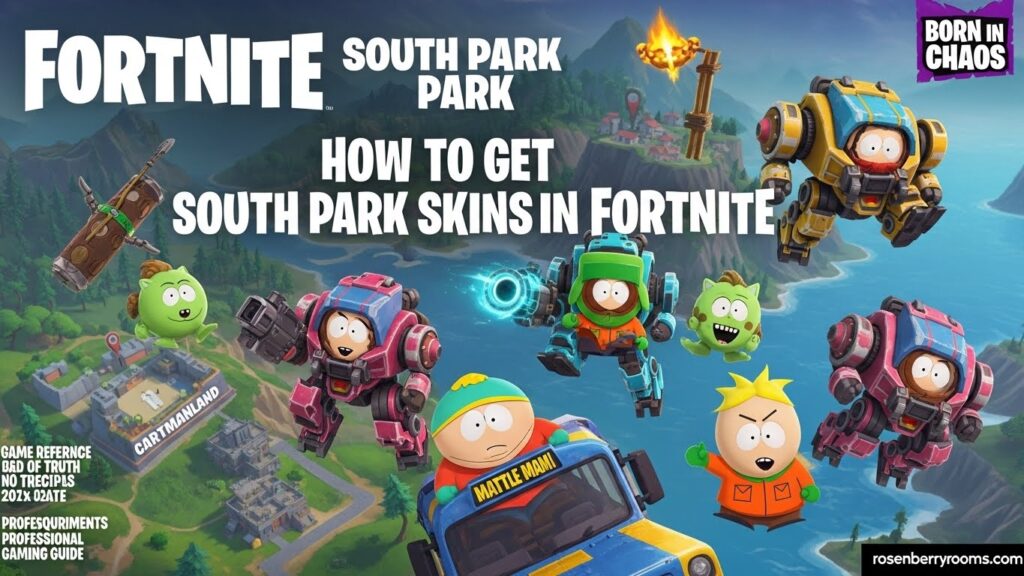 Current image: How to Get South Park Skins in Fortnite