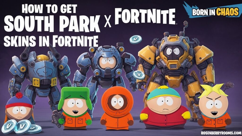 Current image: How to Get South Park Skins in Fortnite
